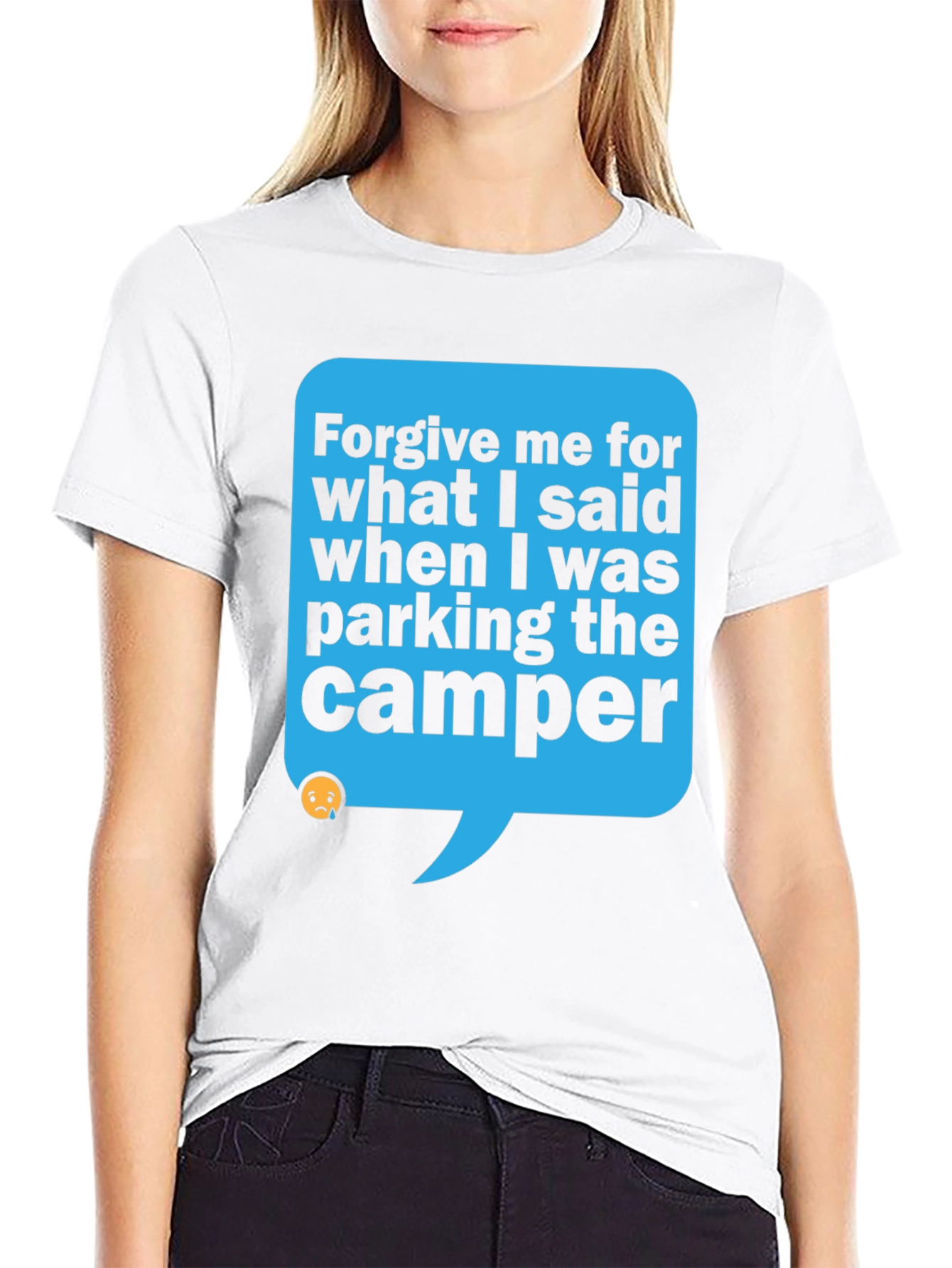 Funny Camper Parking Apology T-Shirt
