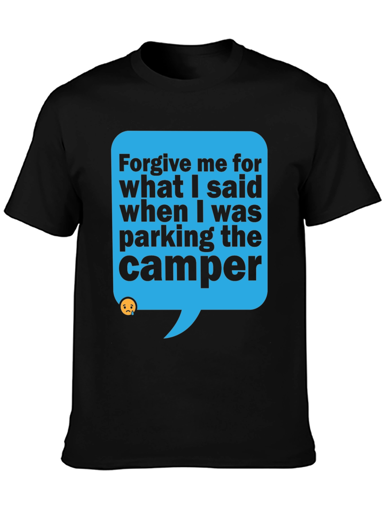 Funny Camper Parking Apology T-Shirt