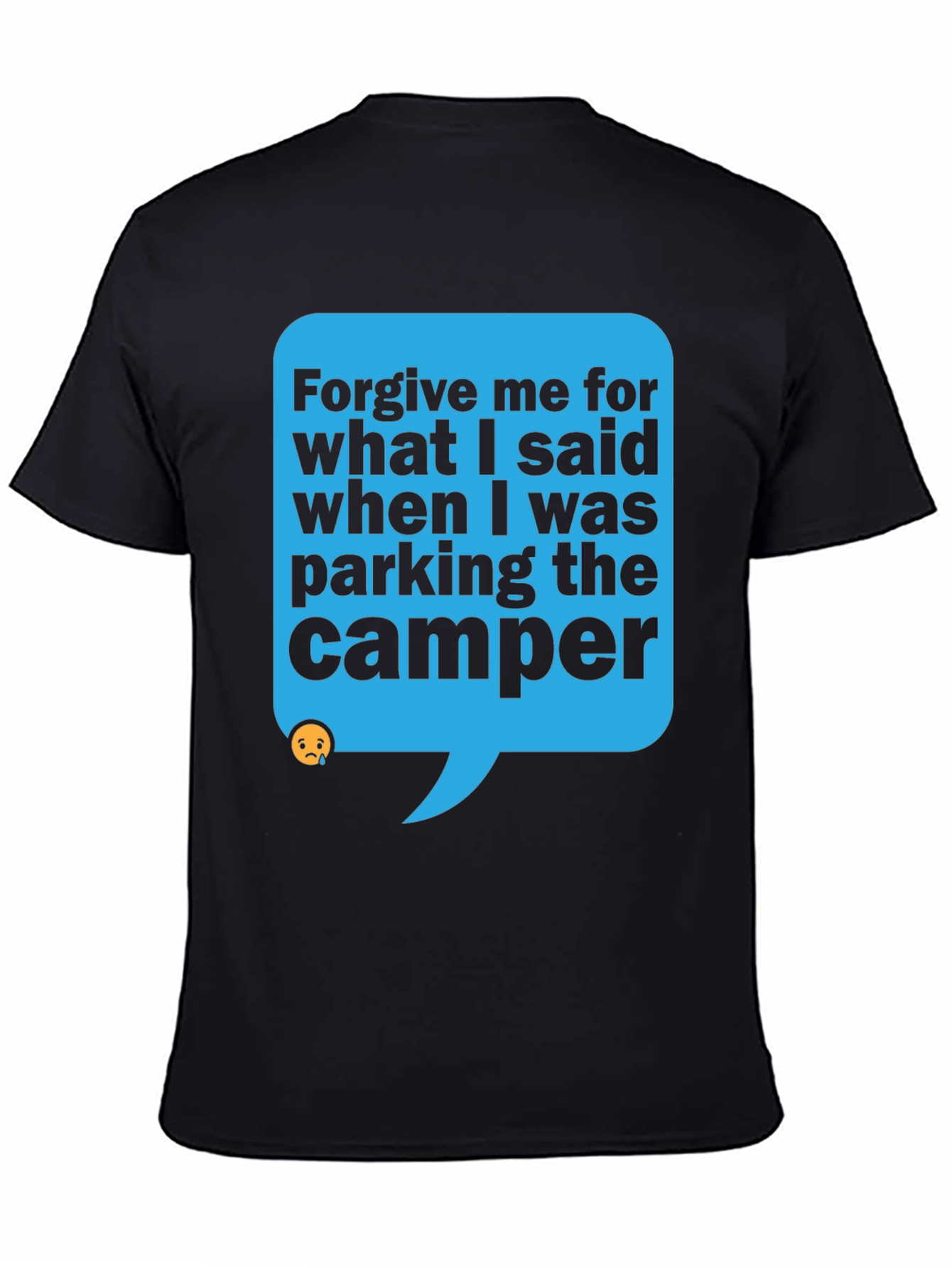 Funny Camper Parking Apology T-Shirt