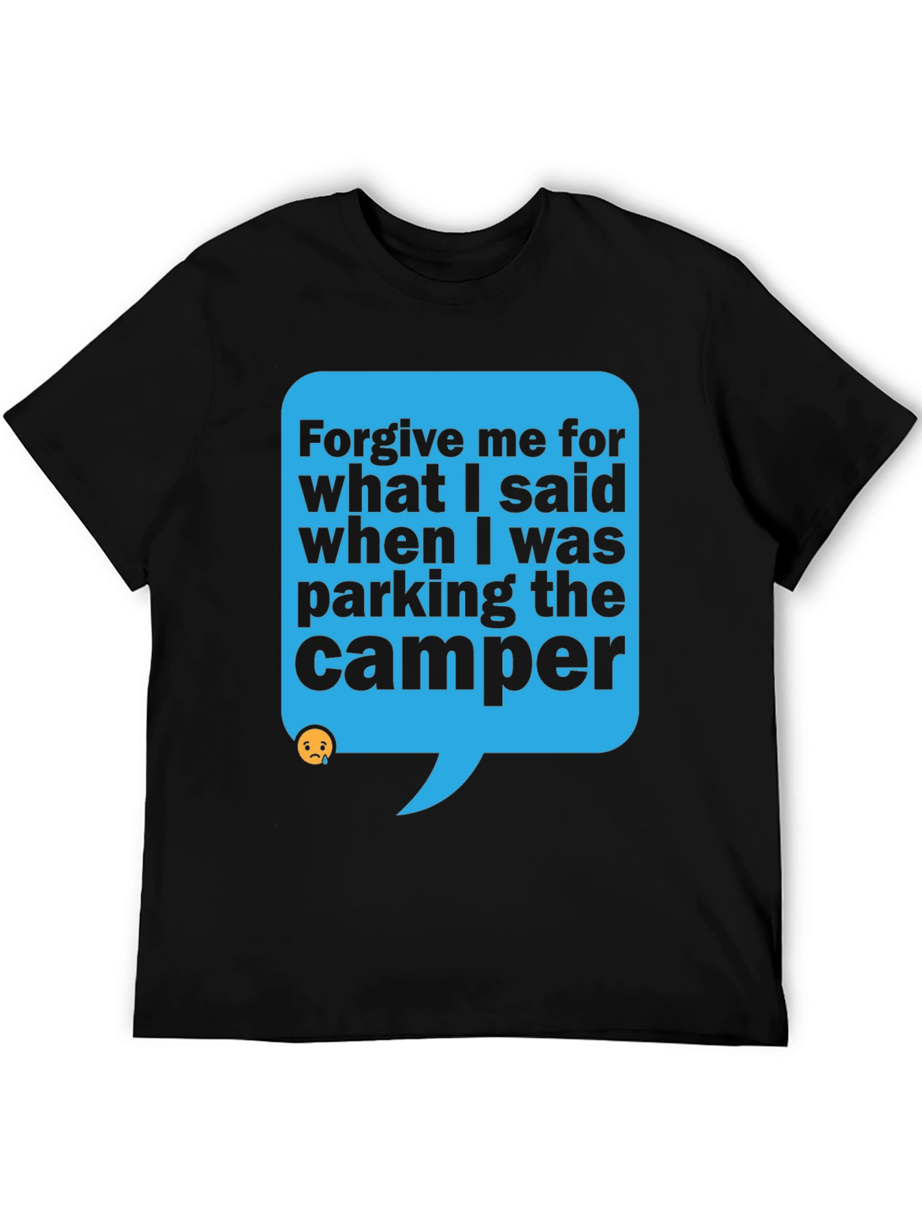 Funny Camper Parking Apology T-Shirt