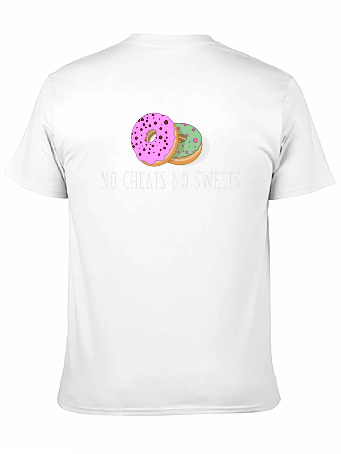 No Cheats No Sweets Donut Graphic Tee