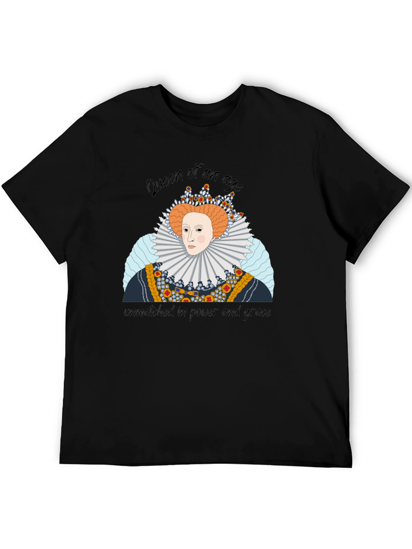 Queen Elizabeth Graphic T-Shirt - Royal Apparel