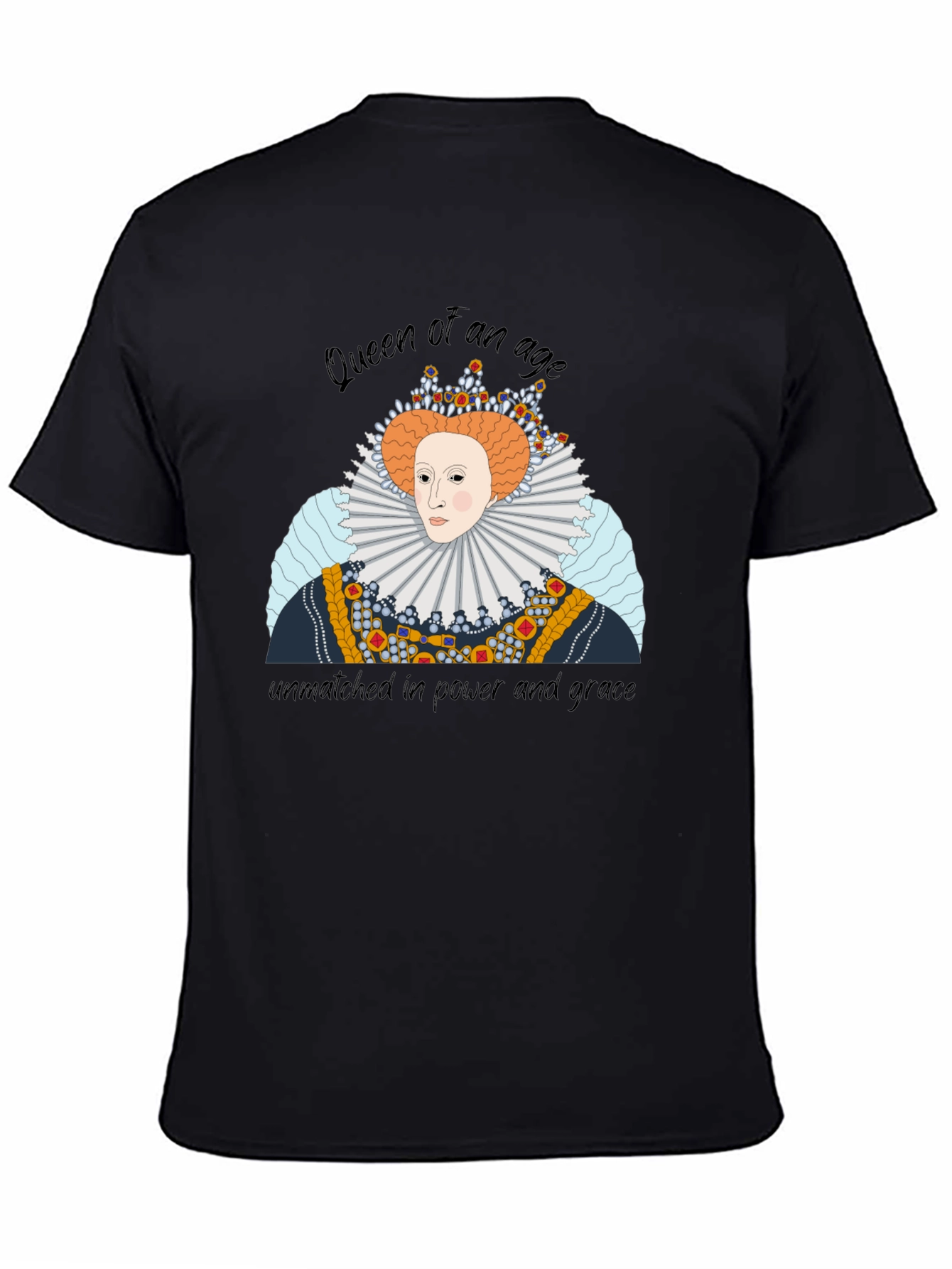 Queen Elizabeth Graphic T-Shirt - Royal Apparel
