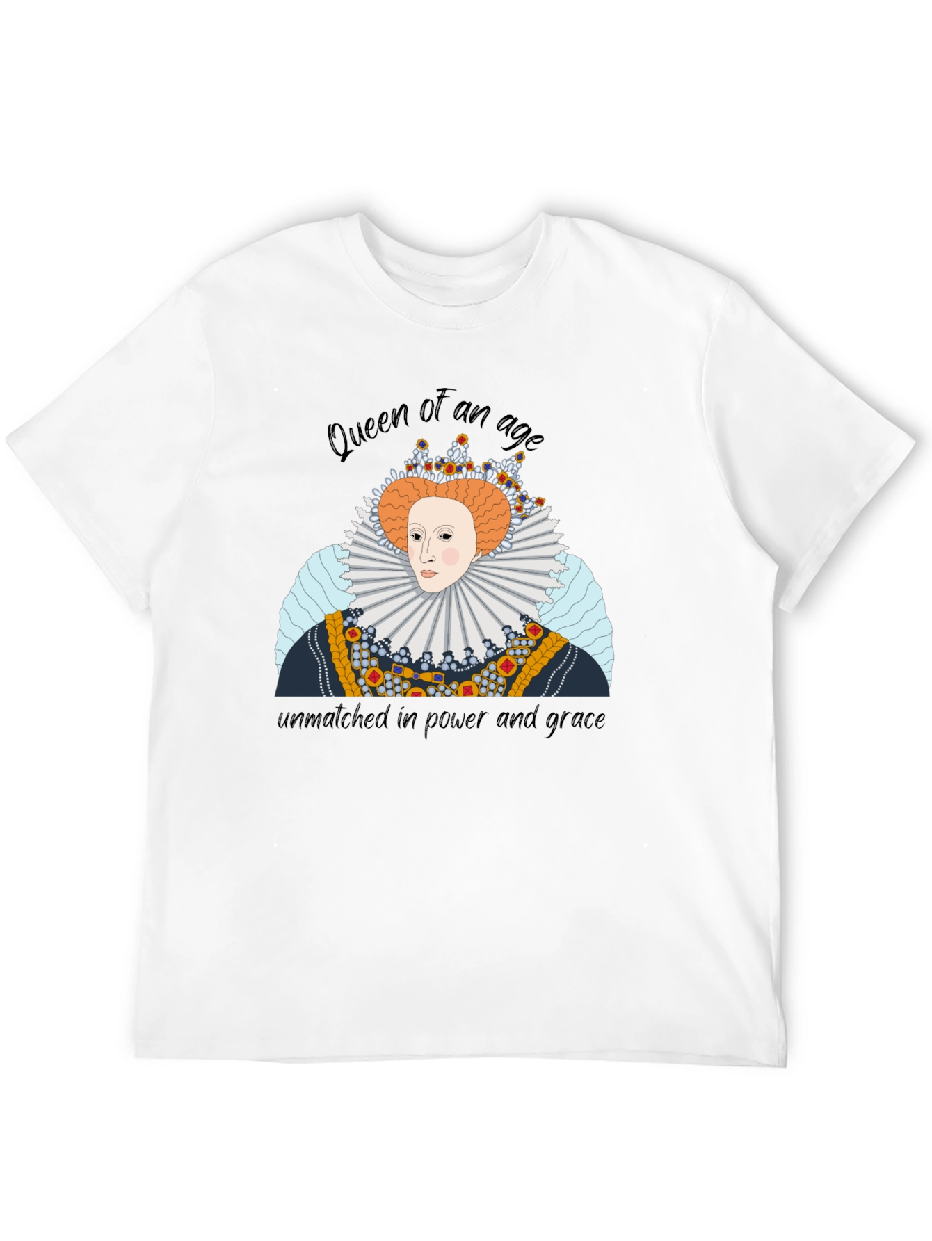 Queen Elizabeth Graphic T-Shirt - Royal Apparel