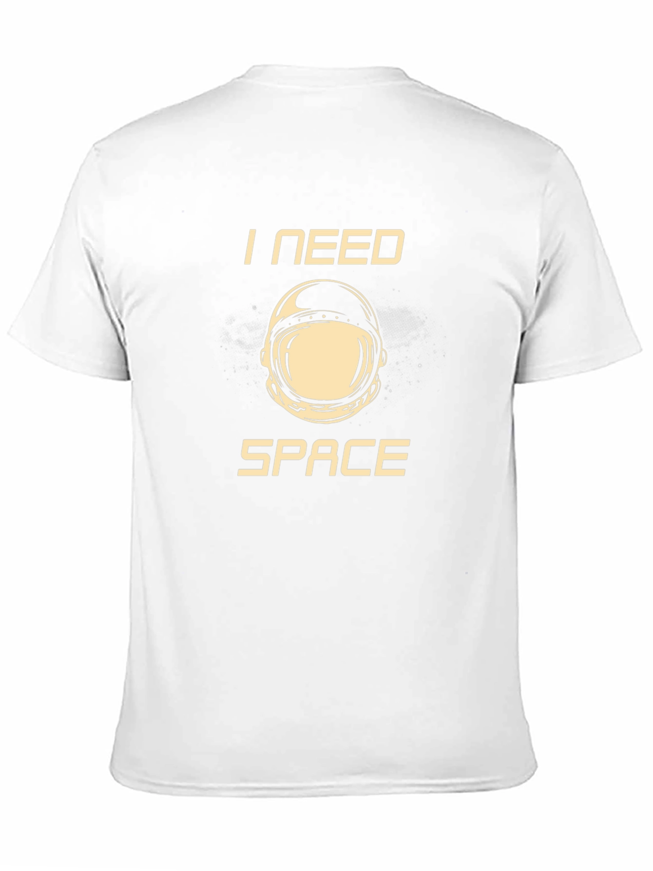 I Need Space T-Shirt - Astronaut Helmet Graphic Tee