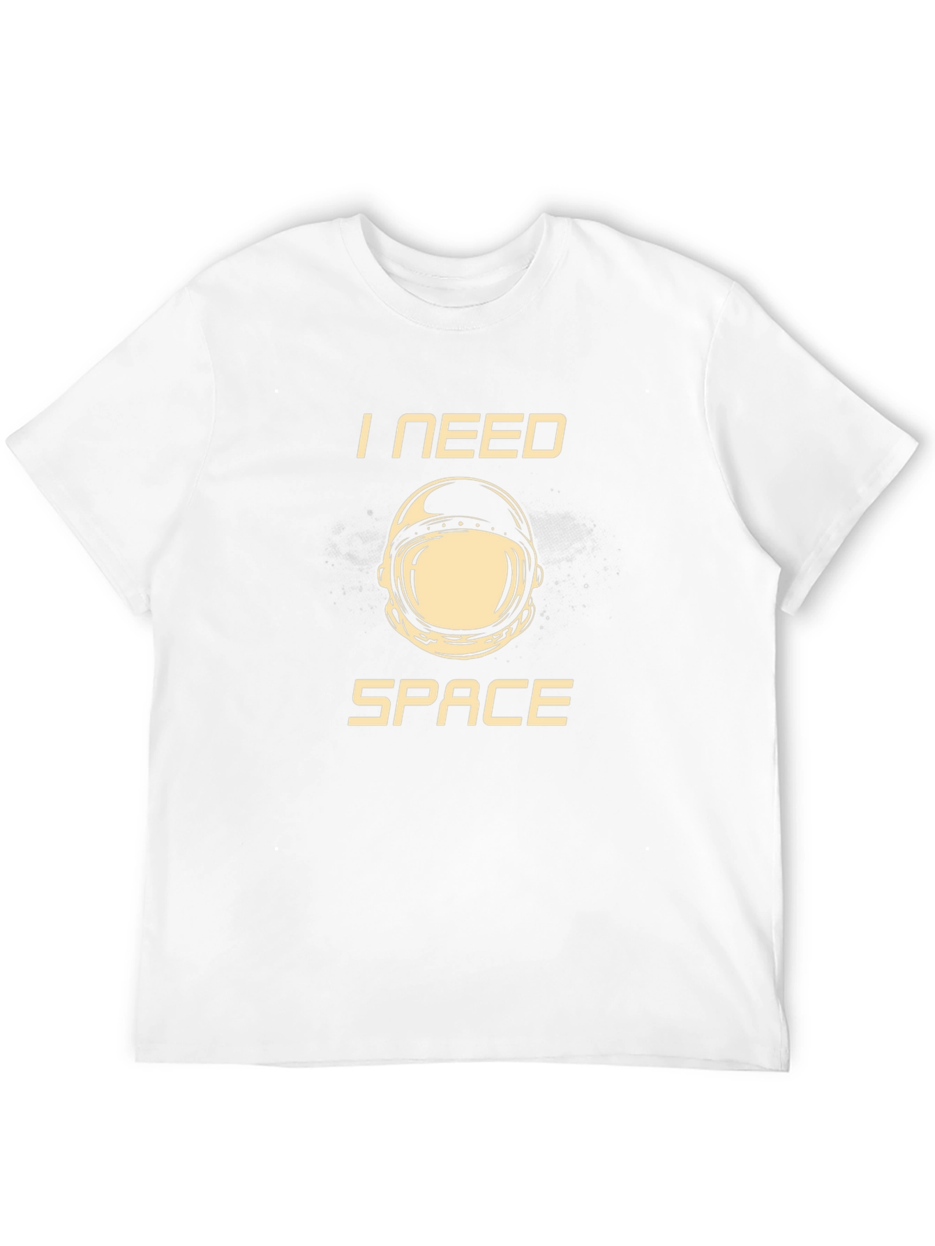 I Need Space T-Shirt - Astronaut Helmet Graphic Tee
