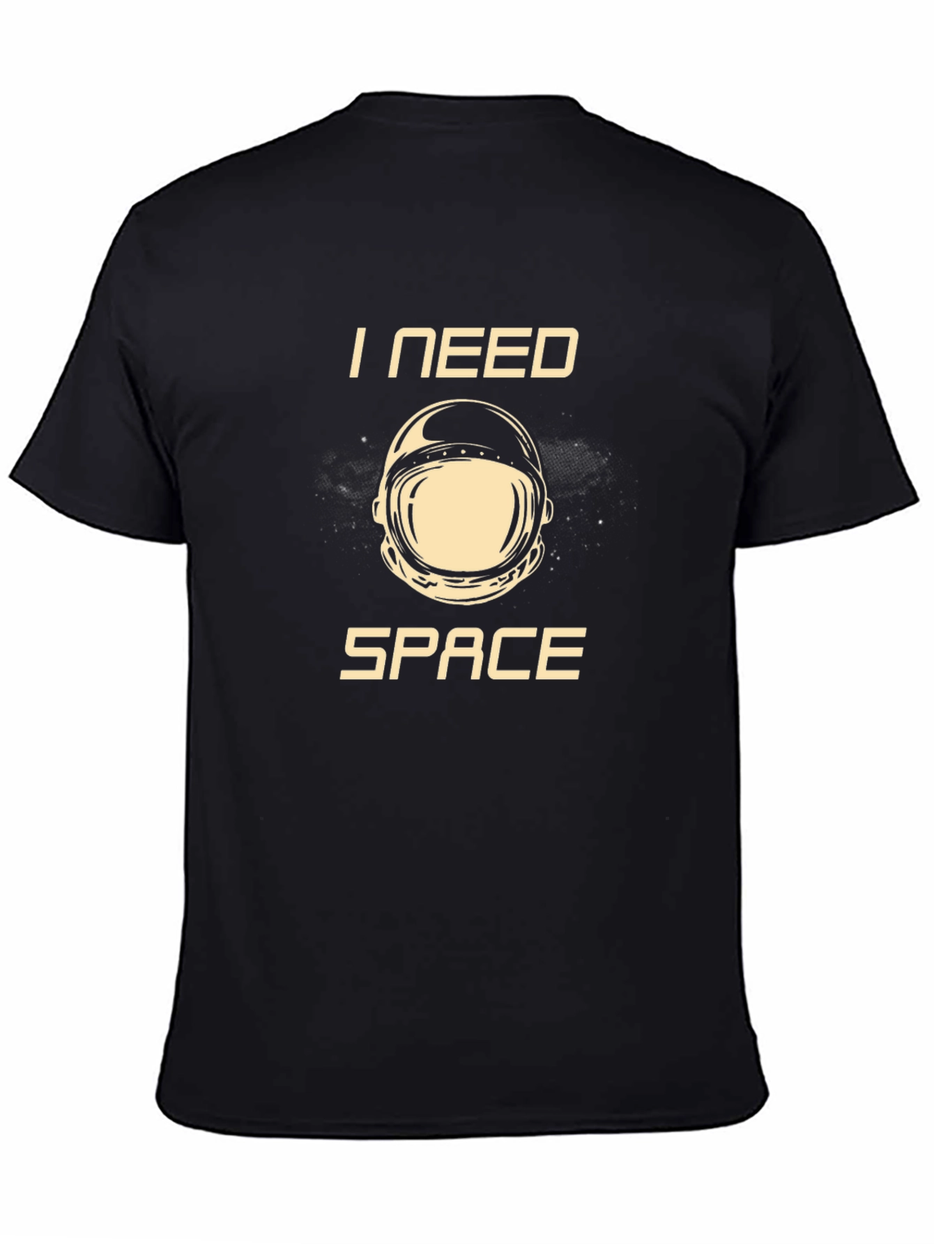 I Need Space T-Shirt - Astronaut Helmet Graphic Tee