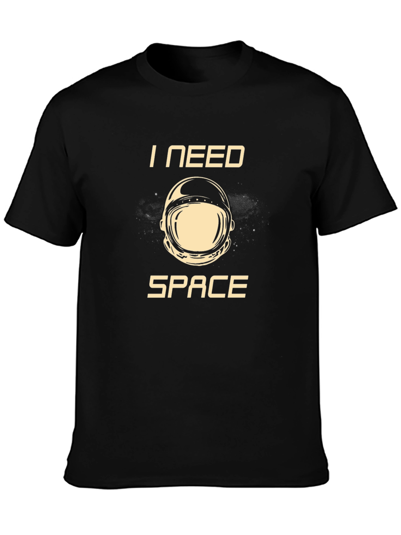 I Need Space T-Shirt - Astronaut Helmet Graphic Tee
