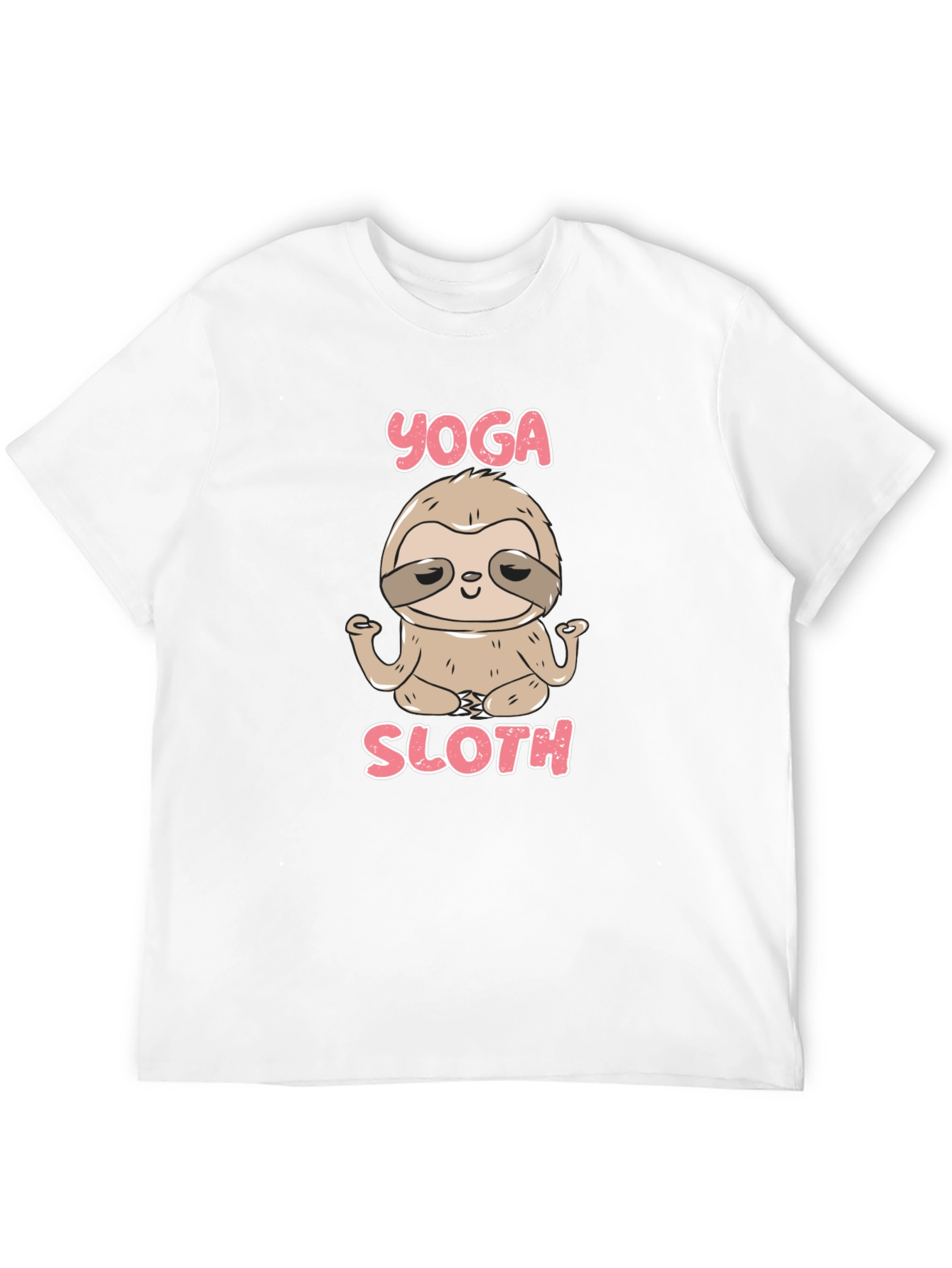Yoga Sloth T-Shirt - Meditating Sloth Tee