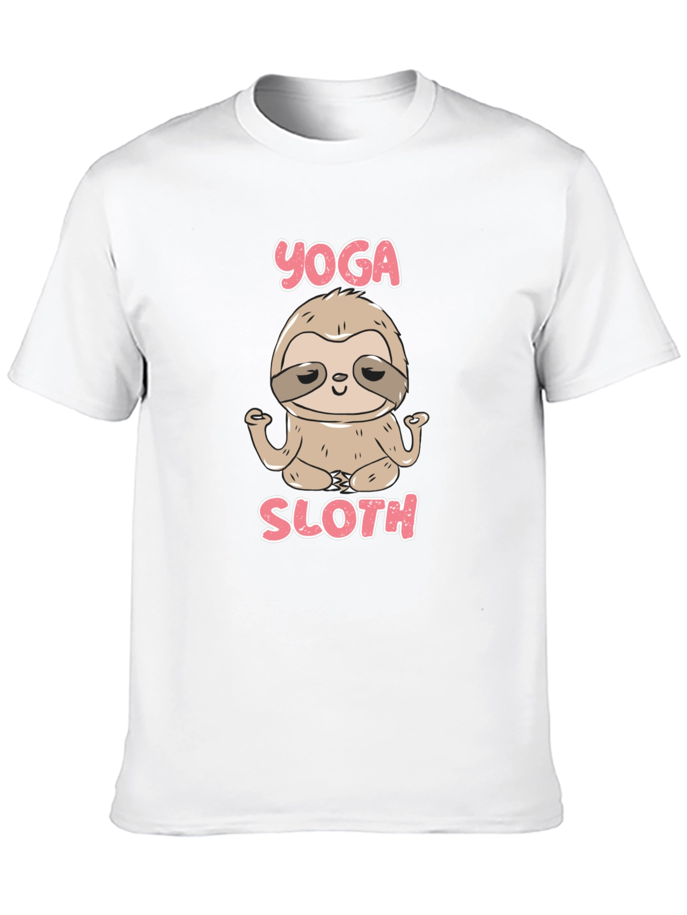 Yoga Sloth T-Shirt - Meditating Sloth Tee