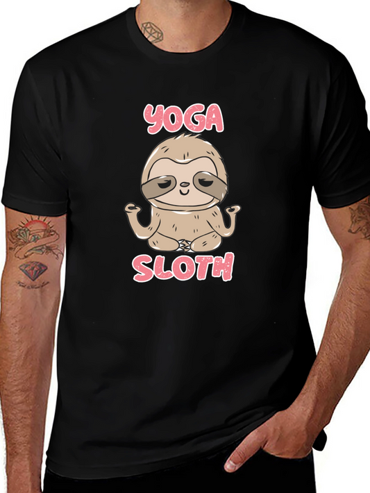 Yoga Sloth T-Shirt - Meditating Sloth Tee