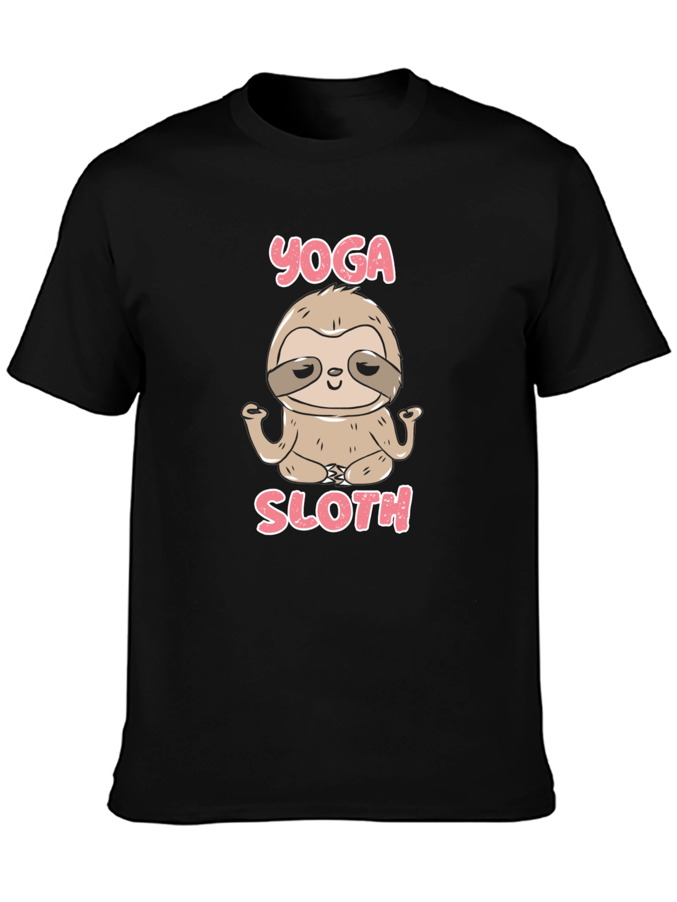 Yoga Sloth T-Shirt - Meditating Sloth Tee