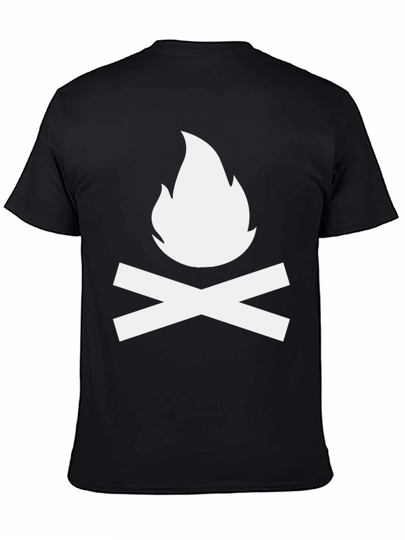 Campfire Graphic T-Shirt - Soft Cotton Blend