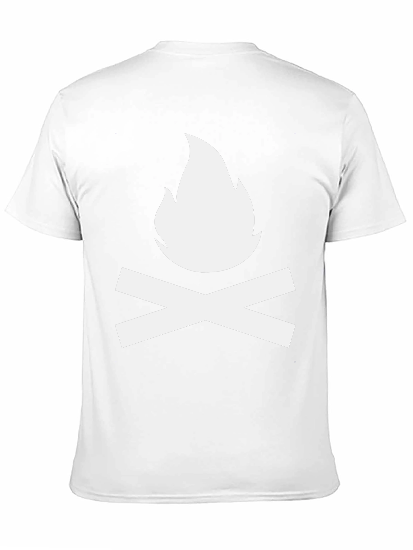 Campfire Graphic T-Shirt - Soft Cotton Blend