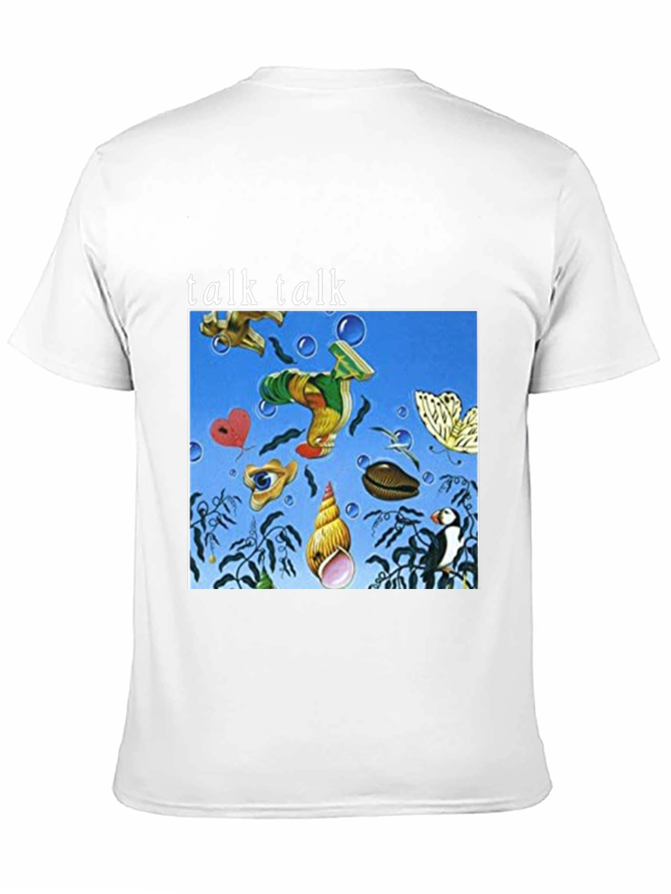 Talk Talk Album Art Black T-Shirt - Unique Design