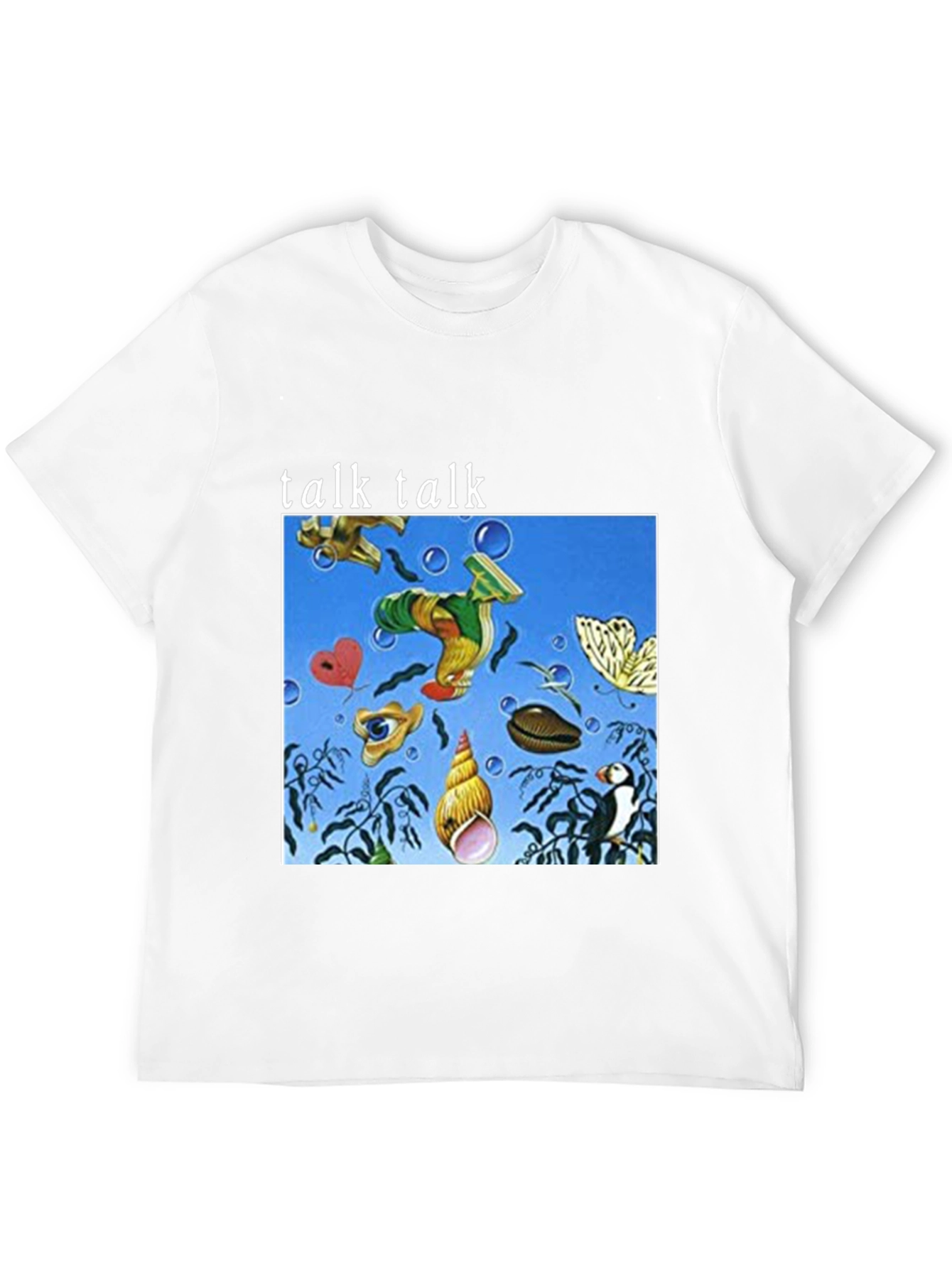 Talk Talk Album Art Black T-Shirt - Unique Design