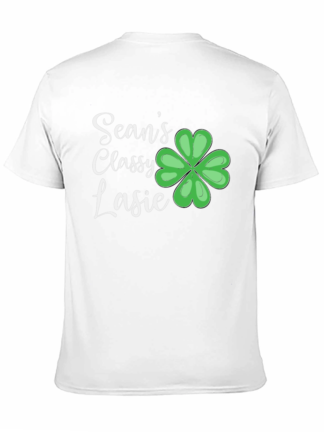Seans Classy Lassie Shamrock T-Shirt