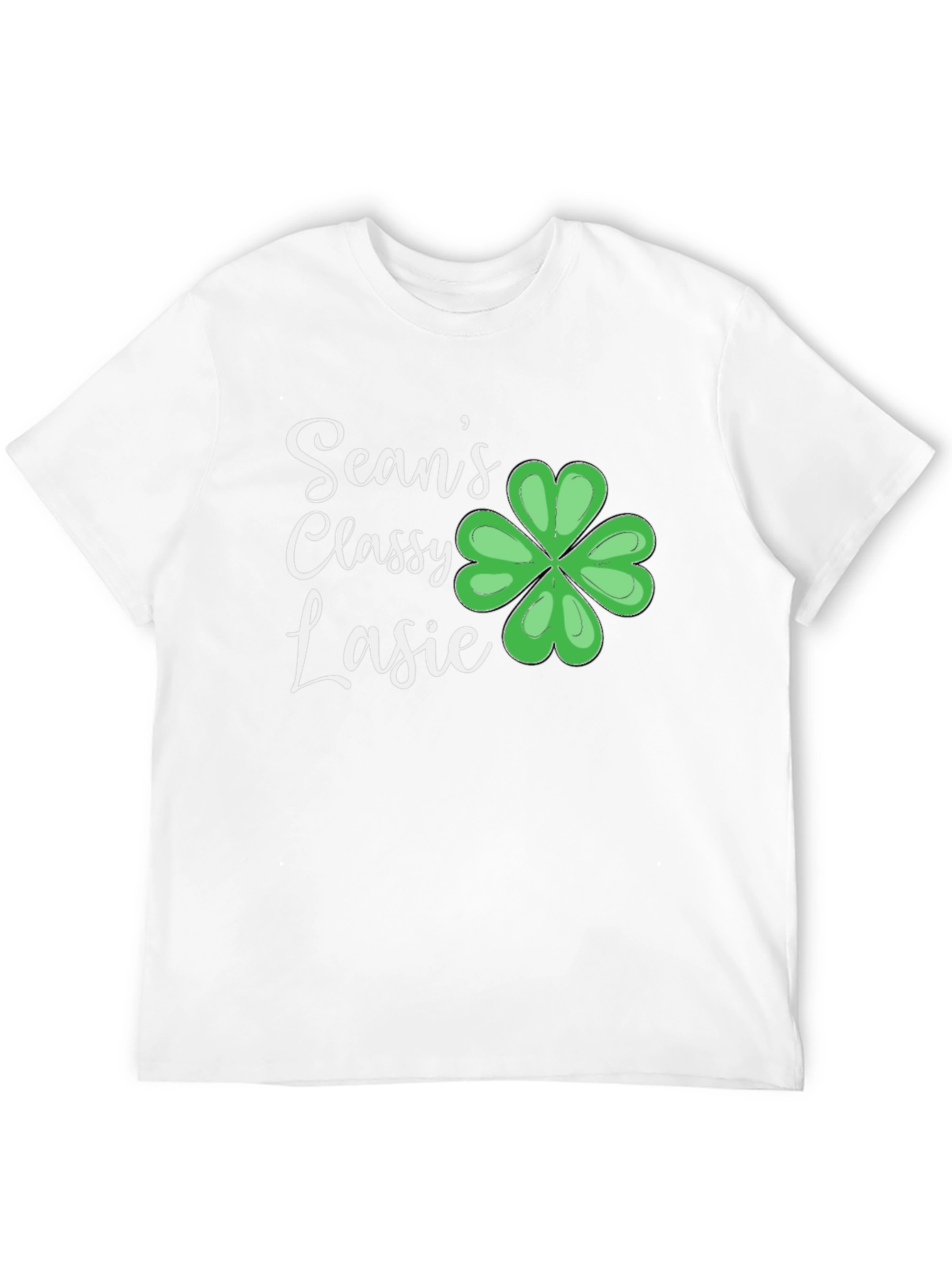Seans Classy Lassie Shamrock T-Shirt