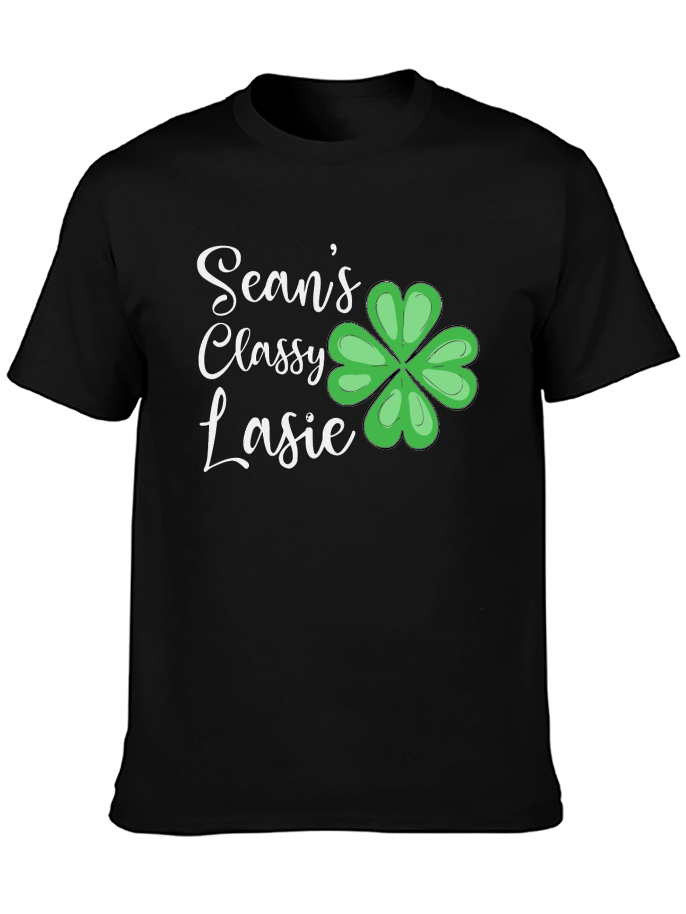 Seans Classy Lassie Shamrock T-Shirt