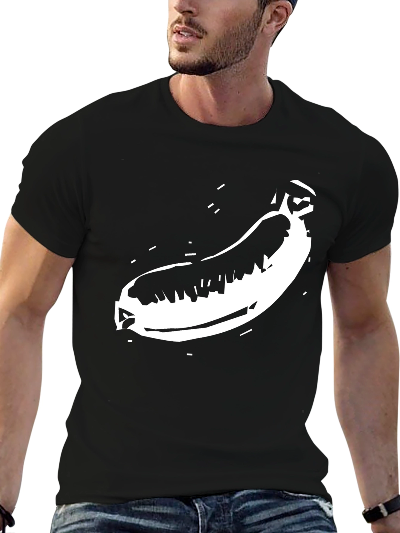 Banana Graphic Black T-Shirt - Modern Style