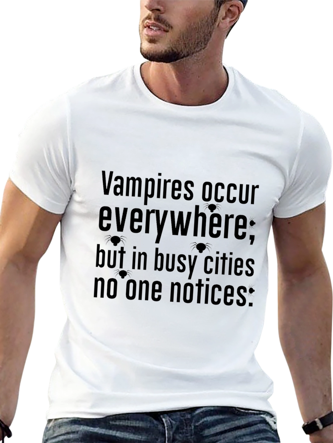 Vampire Humor Graphic Tee