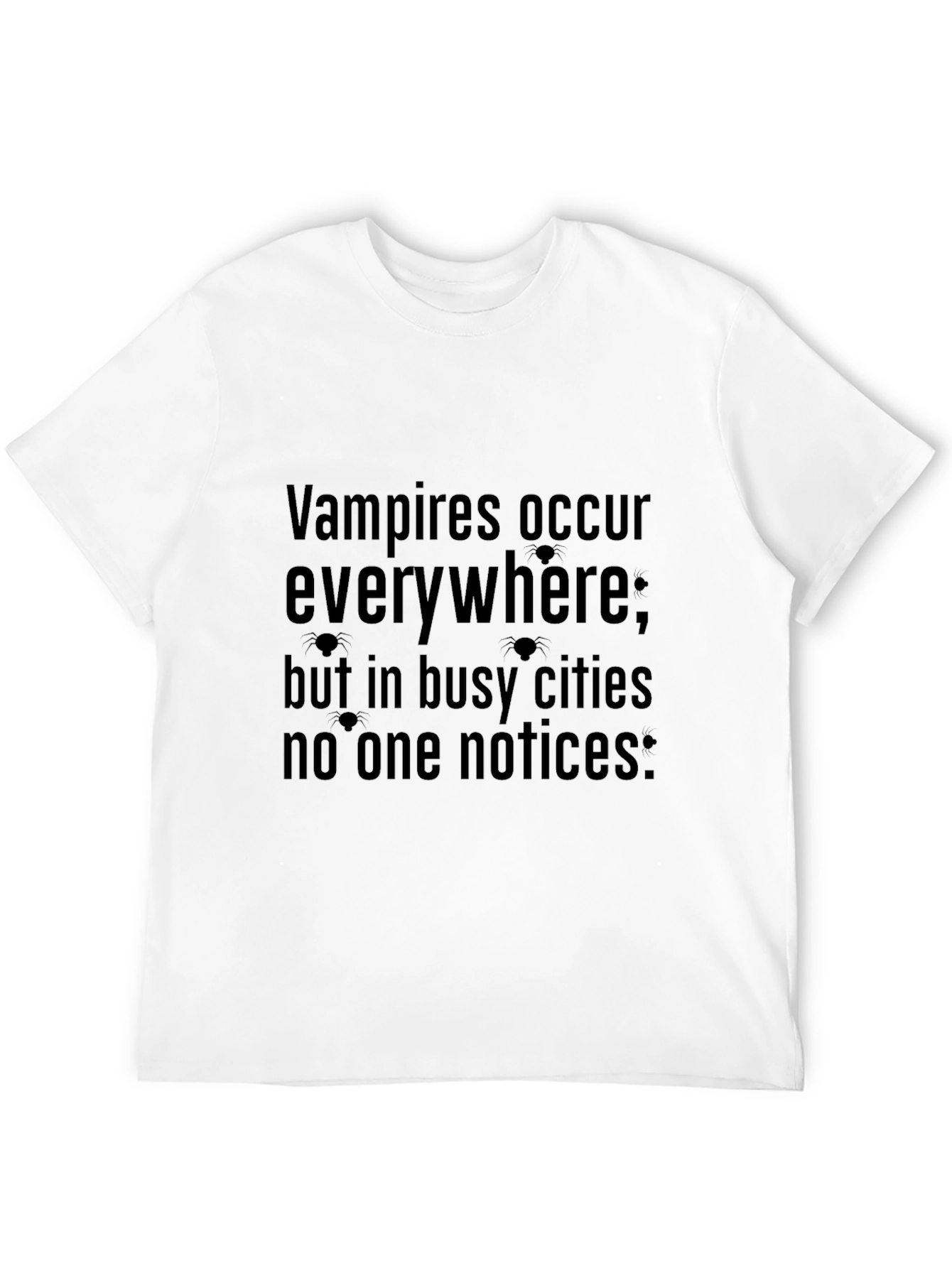 Vampire Humor Graphic Tee