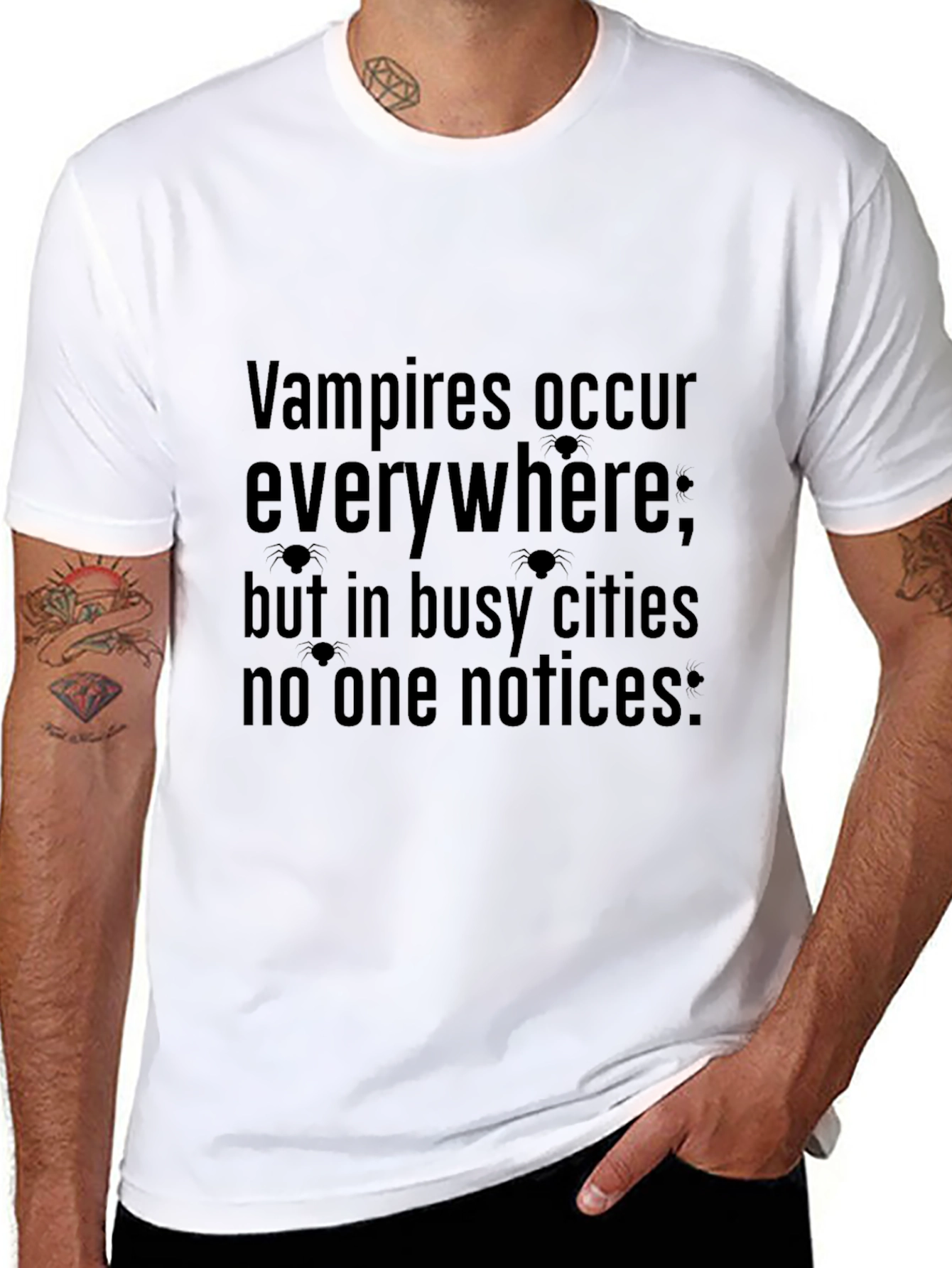 Vampire Humor Graphic Tee