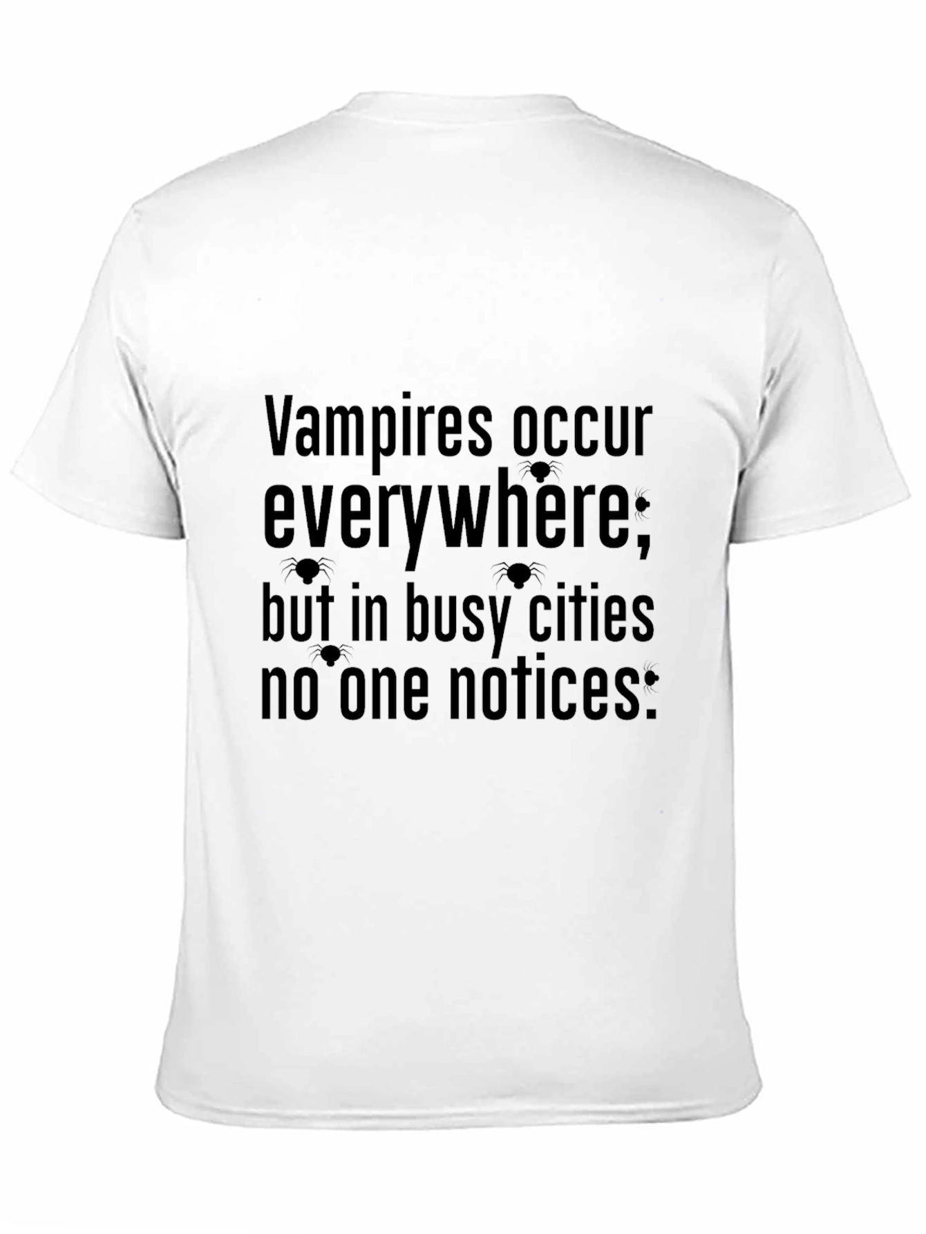 Vampire Humor Graphic Tee