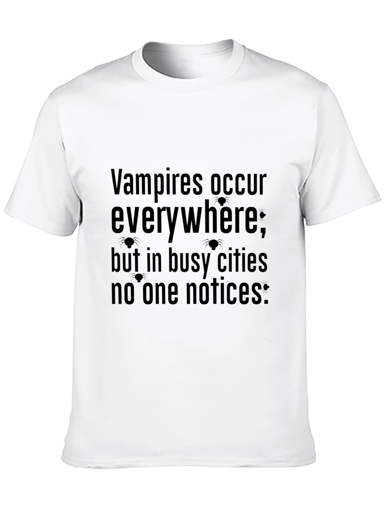Vampire Humor Graphic Tee
