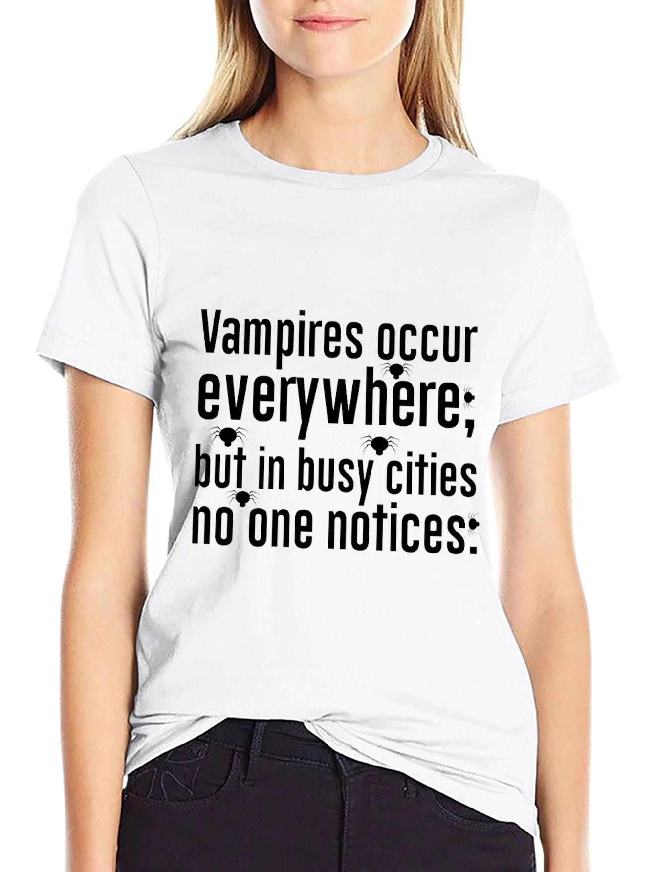 Vampire Humor Graphic Tee