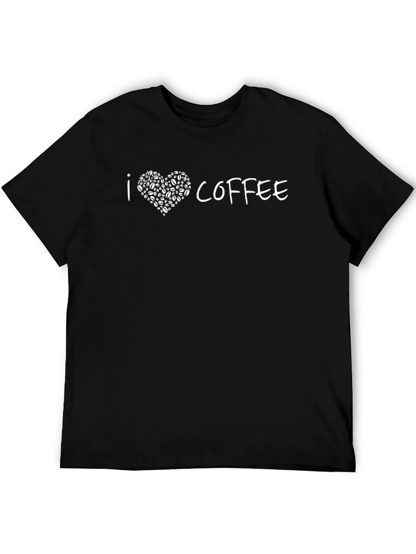 I Heart Coffee Black T-Shirt