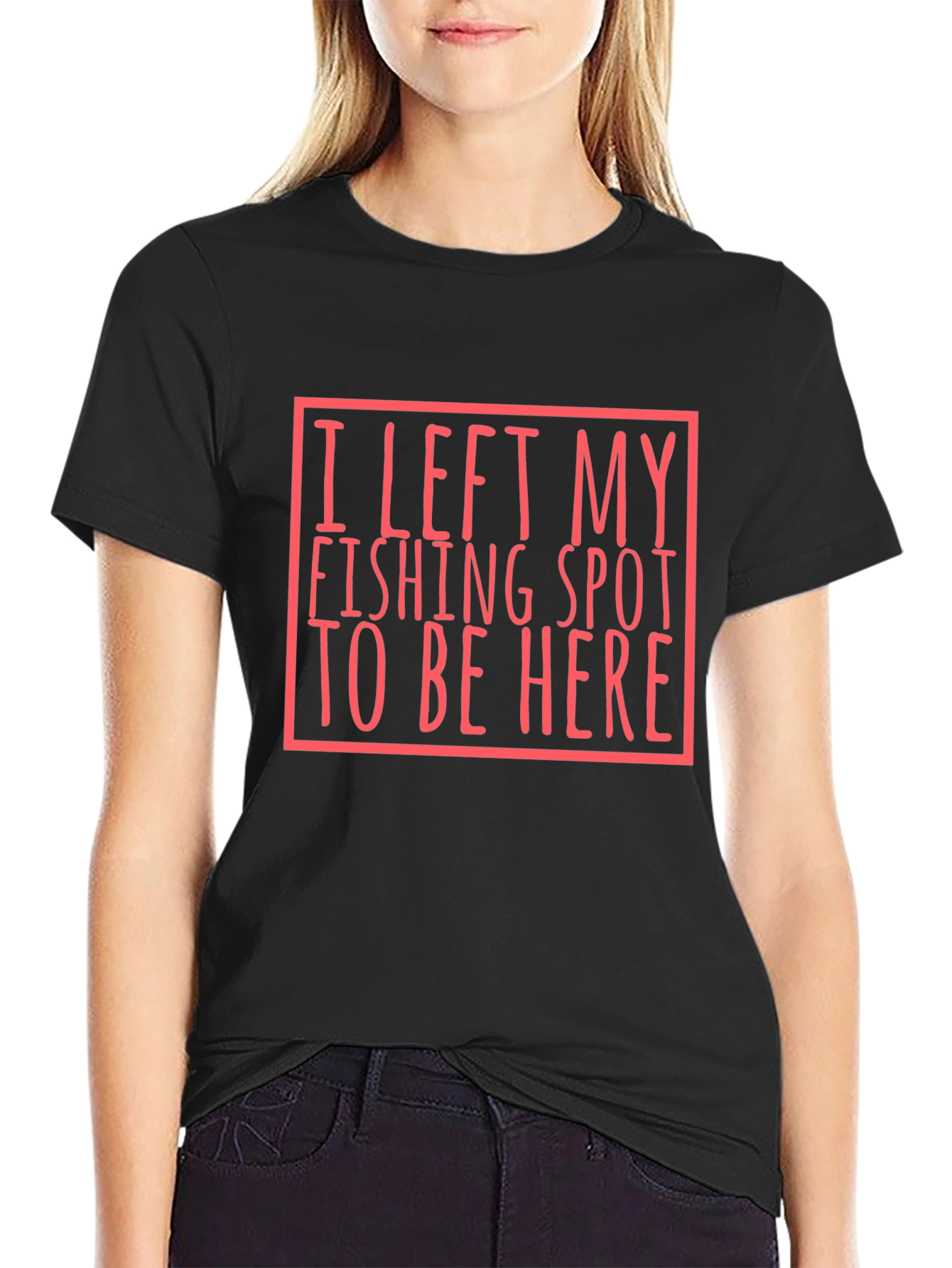 Fishing Spot T-Shirt - Humorous Angler Tee