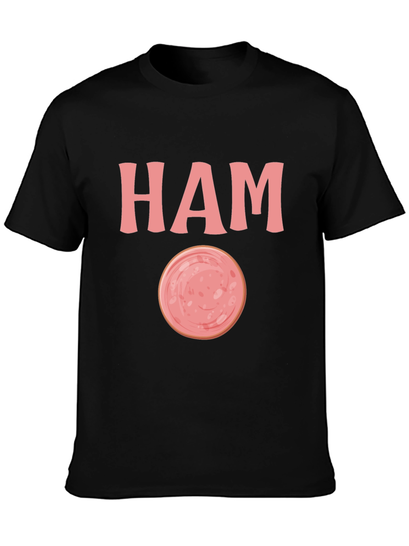 Humorous HAM Graphic T-Shirt