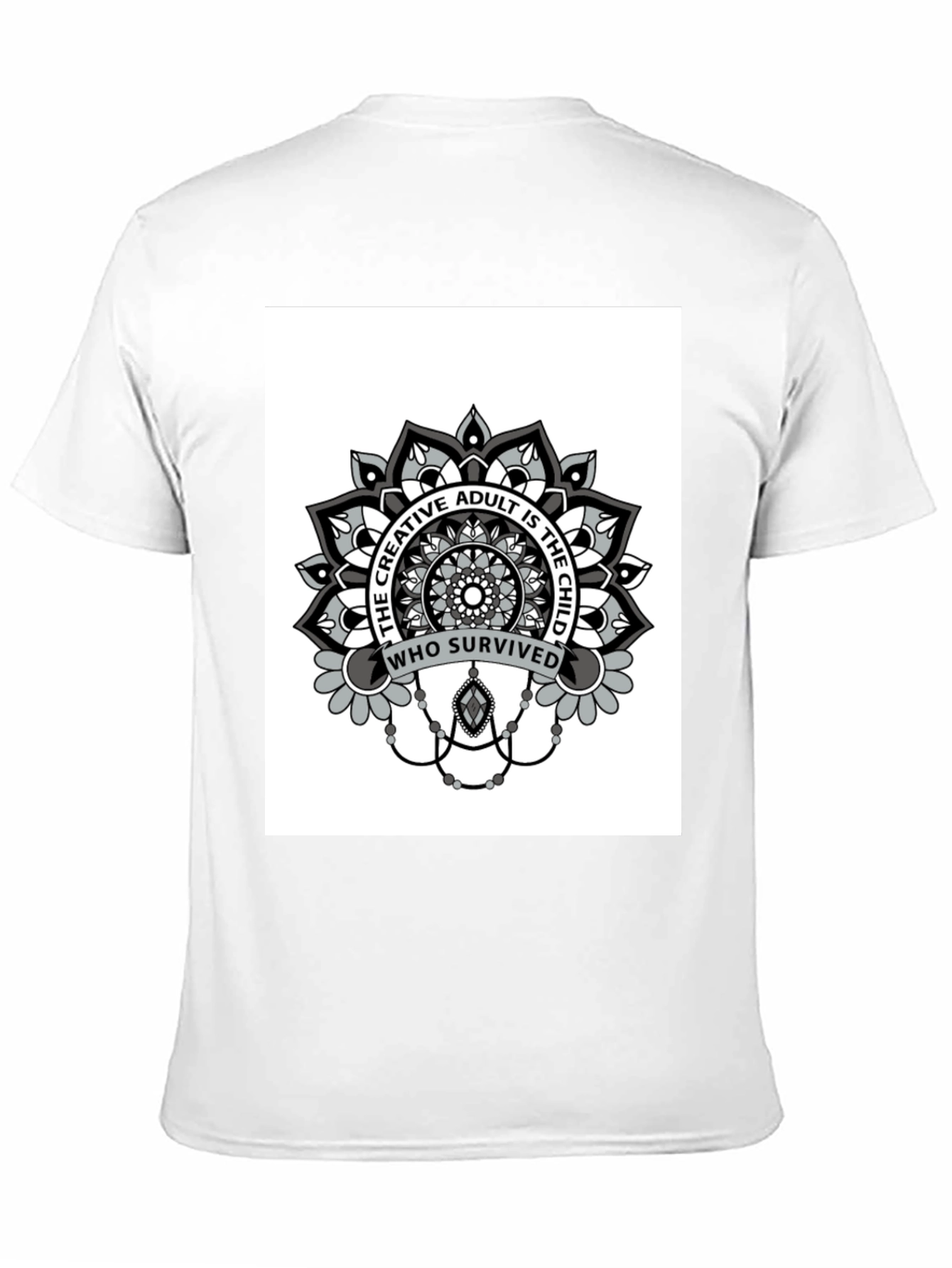 Creative Adult Mandala T-Shirt