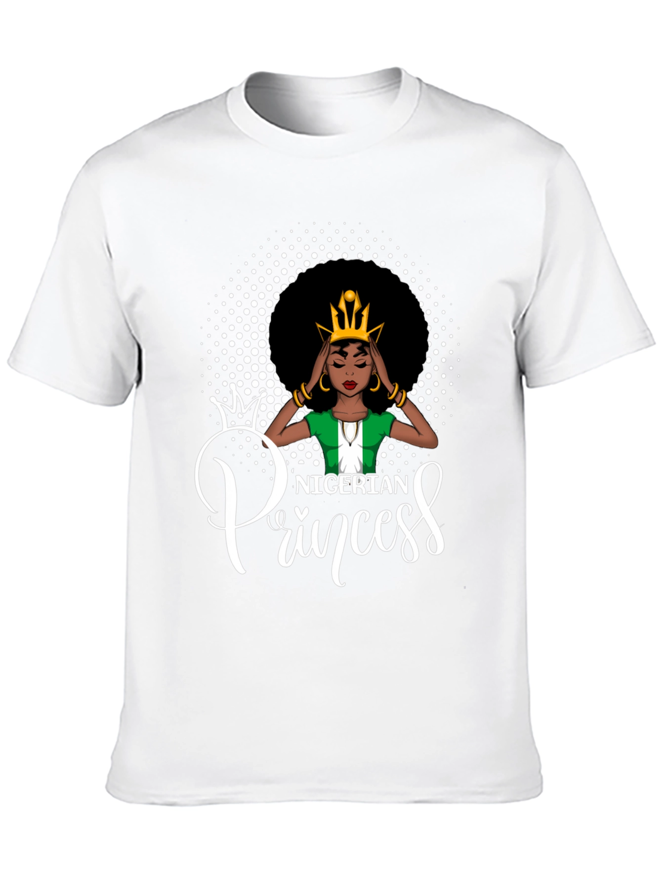 Nigerian Princess Black T-Shirt