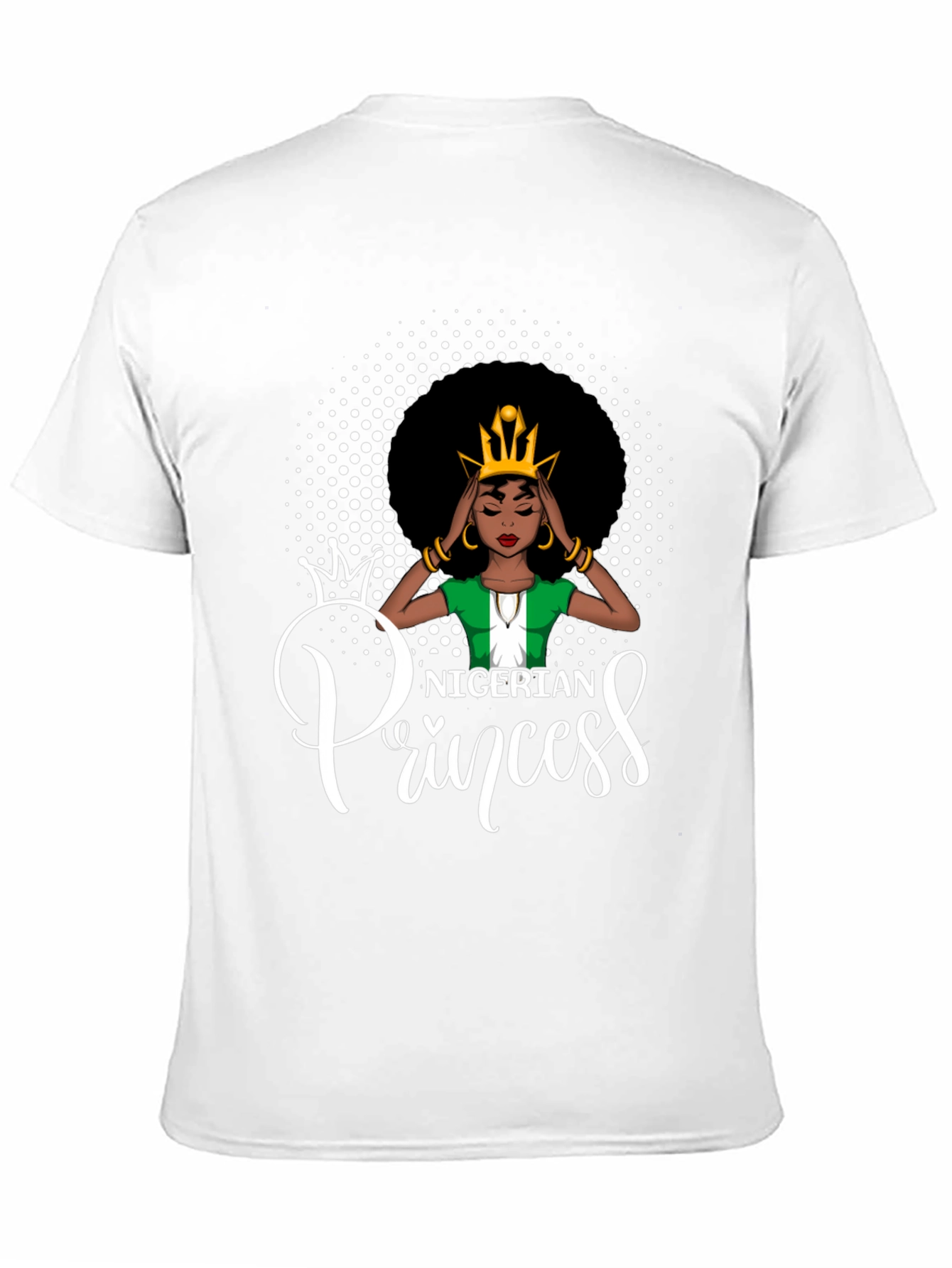 Nigerian Princess Black T-Shirt