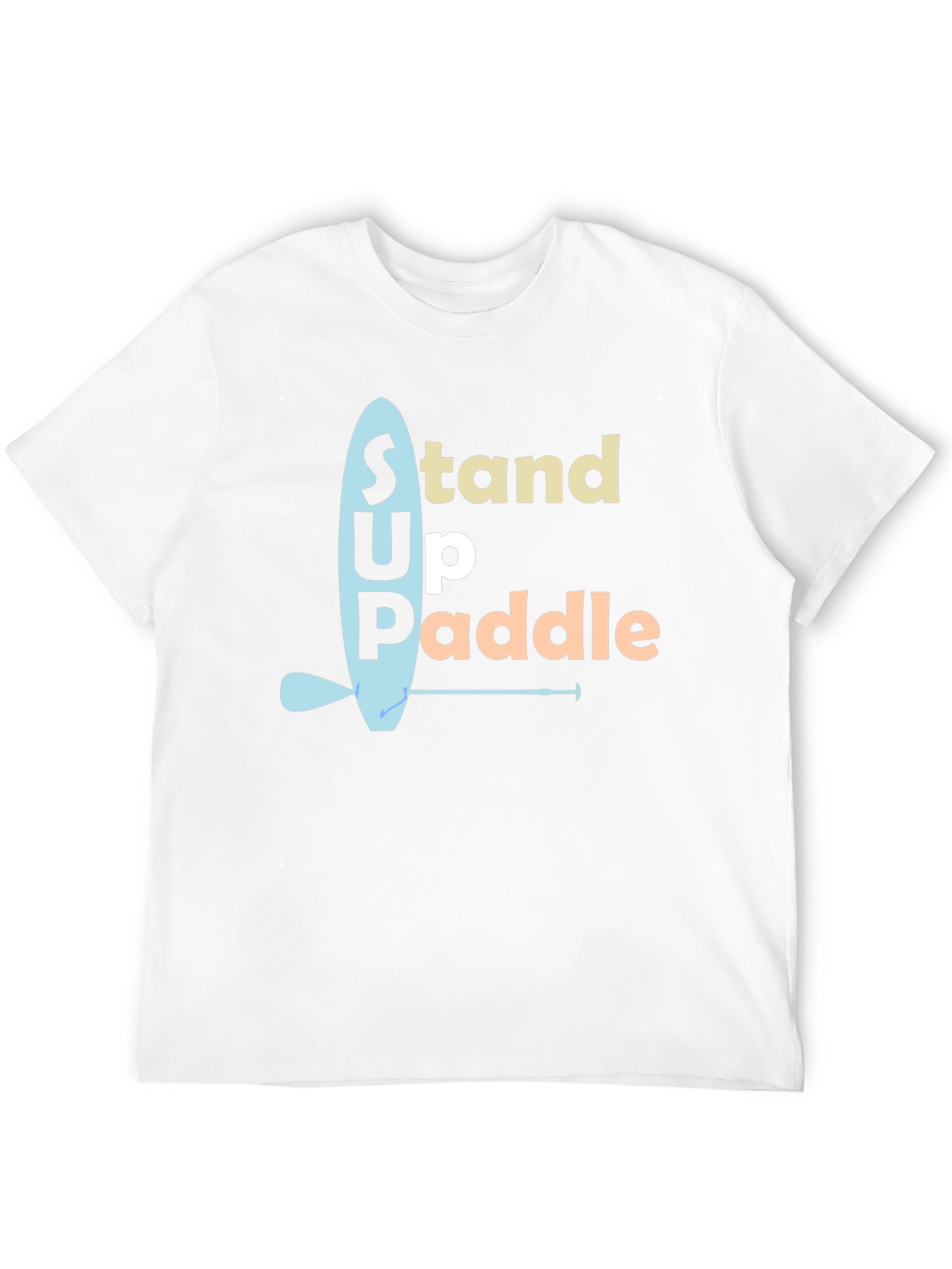 Stand Up Paddle Graphic Tee - Black