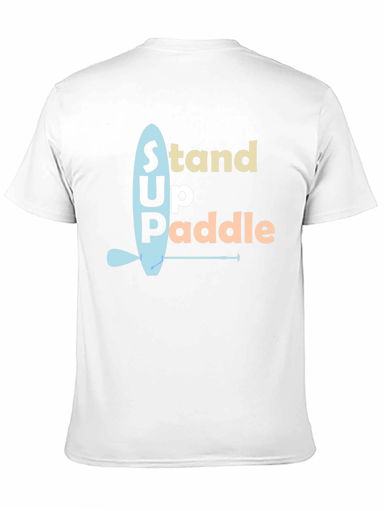 Stand Up Paddle Graphic Tee - Black