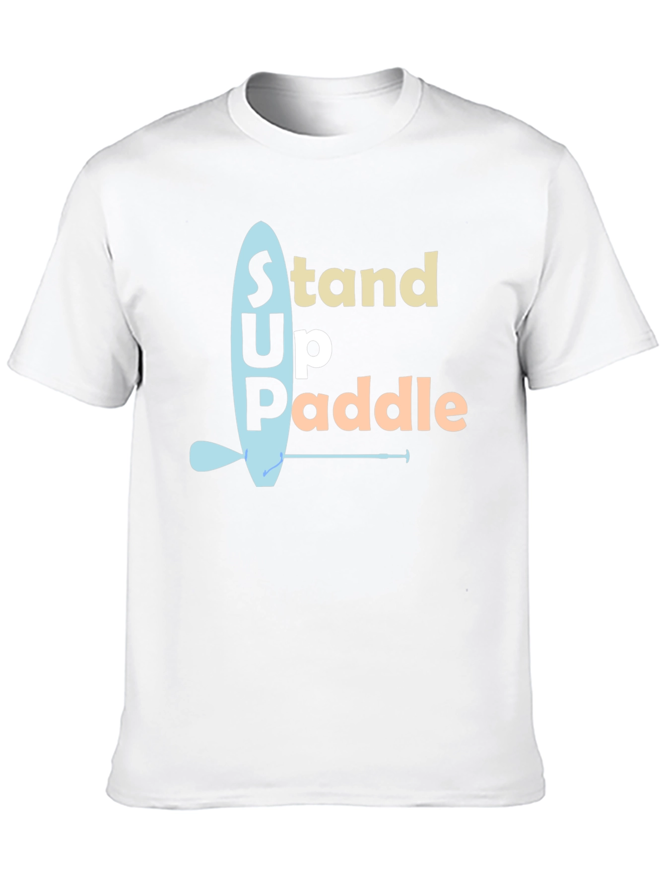 Stand Up Paddle Graphic Tee - Black