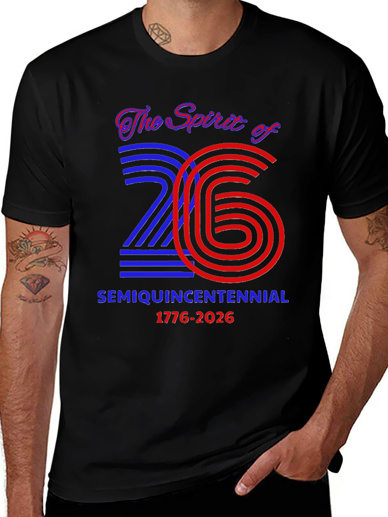 Spirit of 26 Semiquincentennial T-Shirt