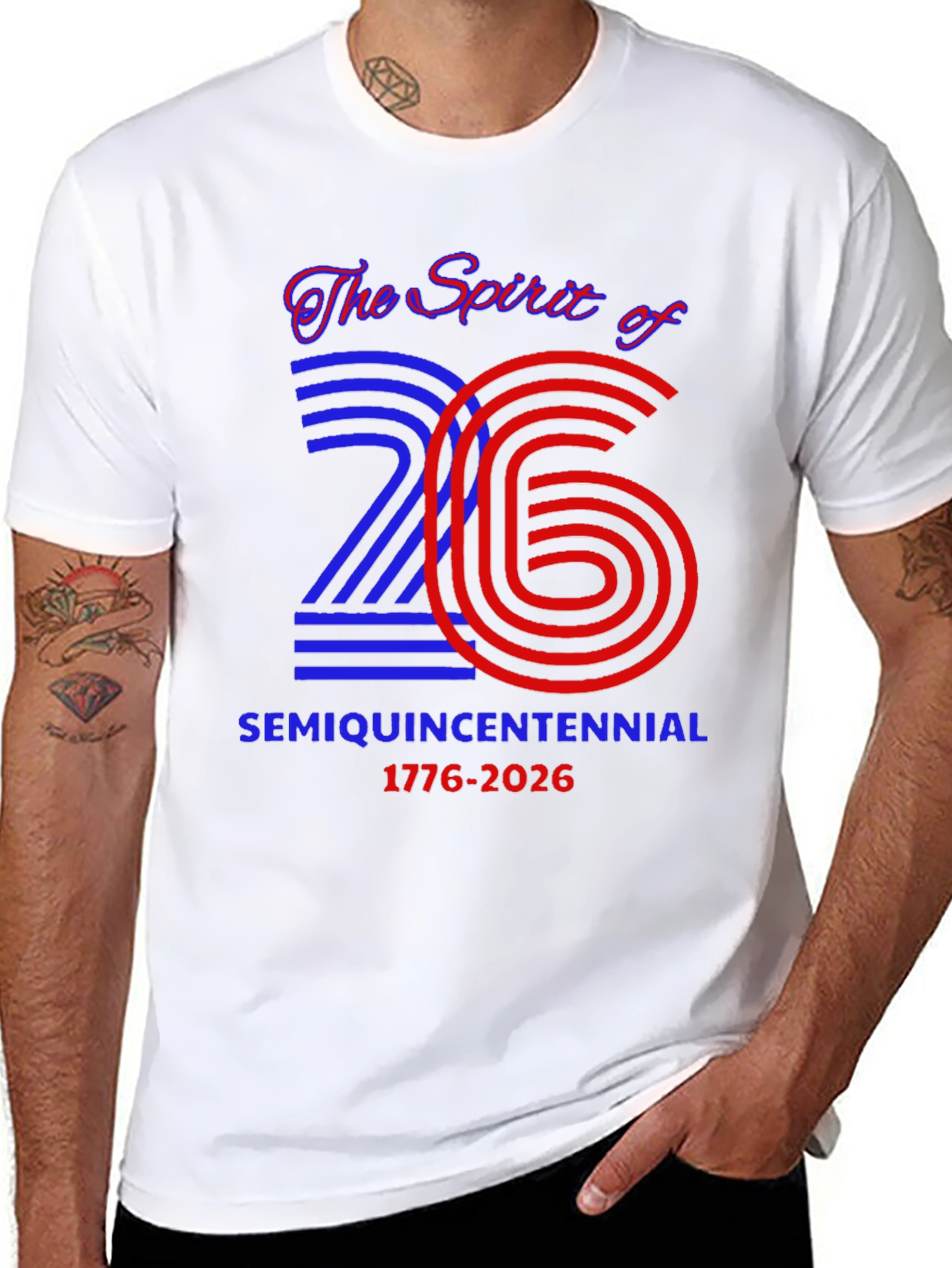 Spirit of 26 Semiquincentennial T-Shirt