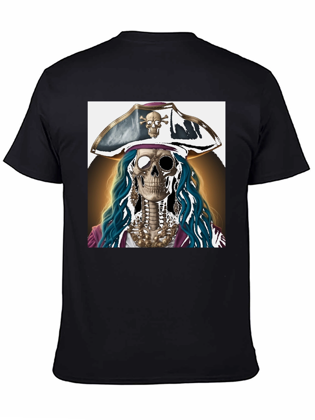 Pirate Skeleton T-Shirt - Unique Graphic Tee