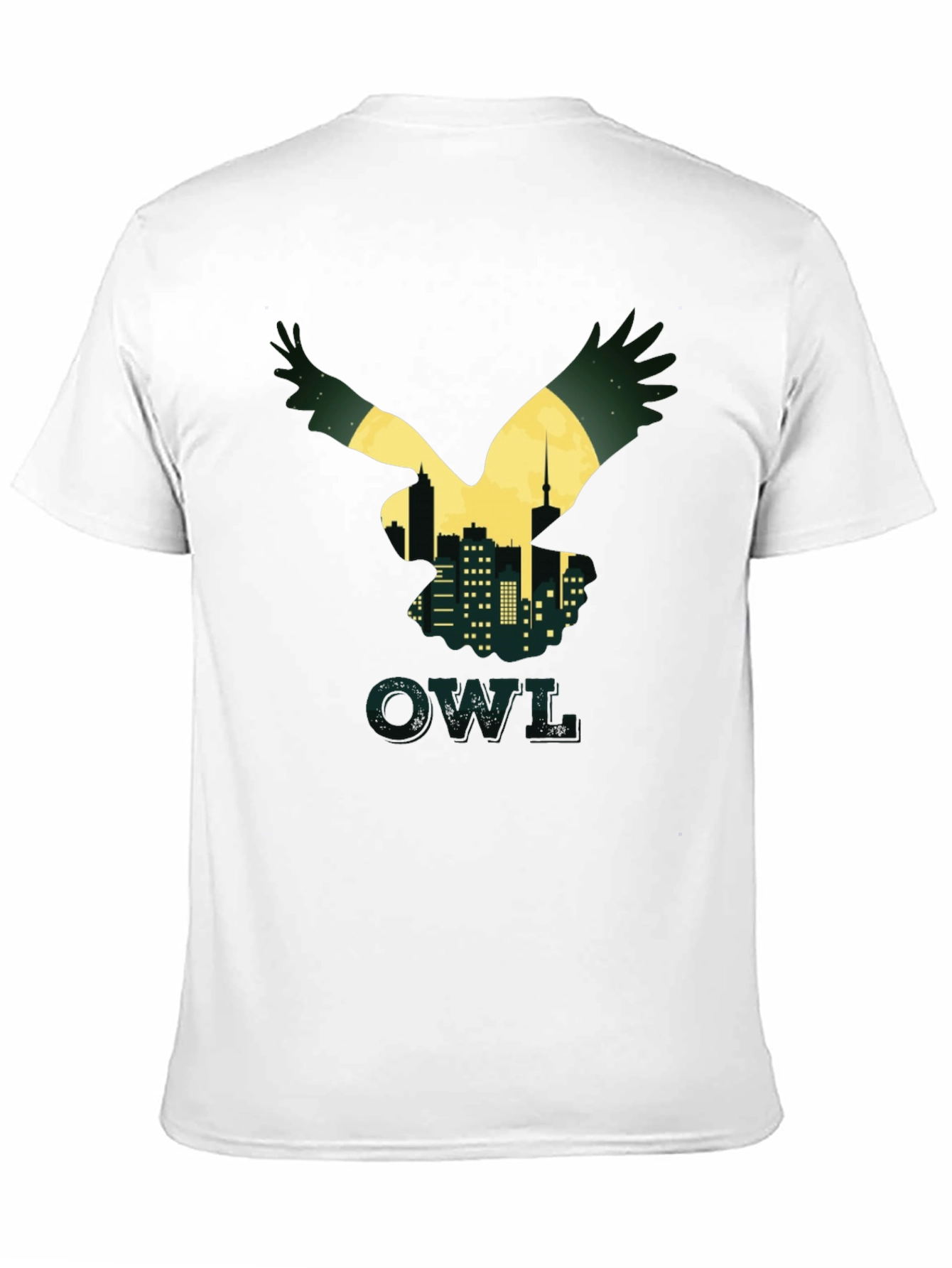 Owl Cityscape Graphic Tee