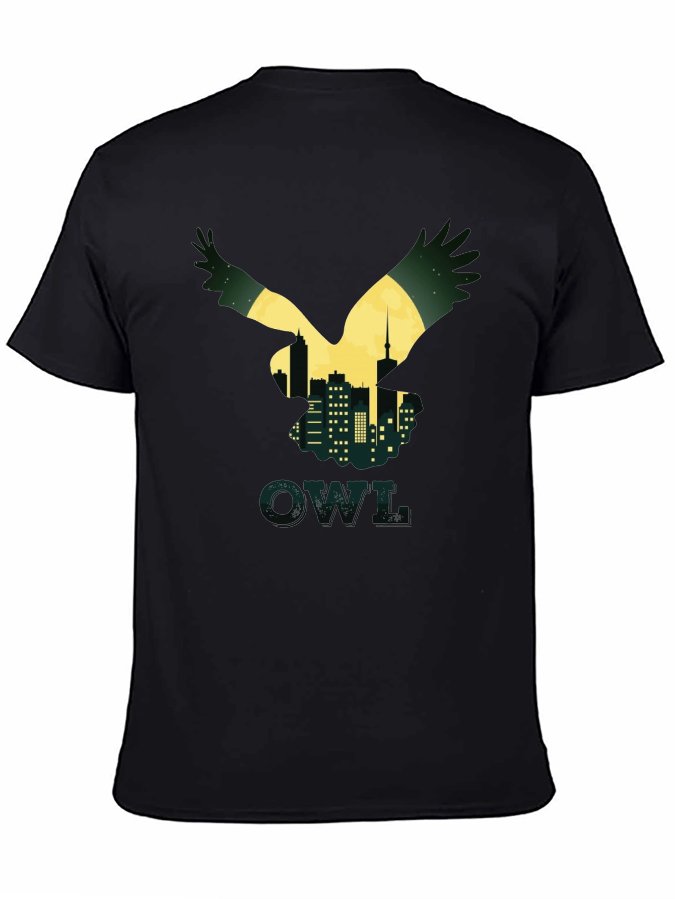 Owl Cityscape Graphic Tee