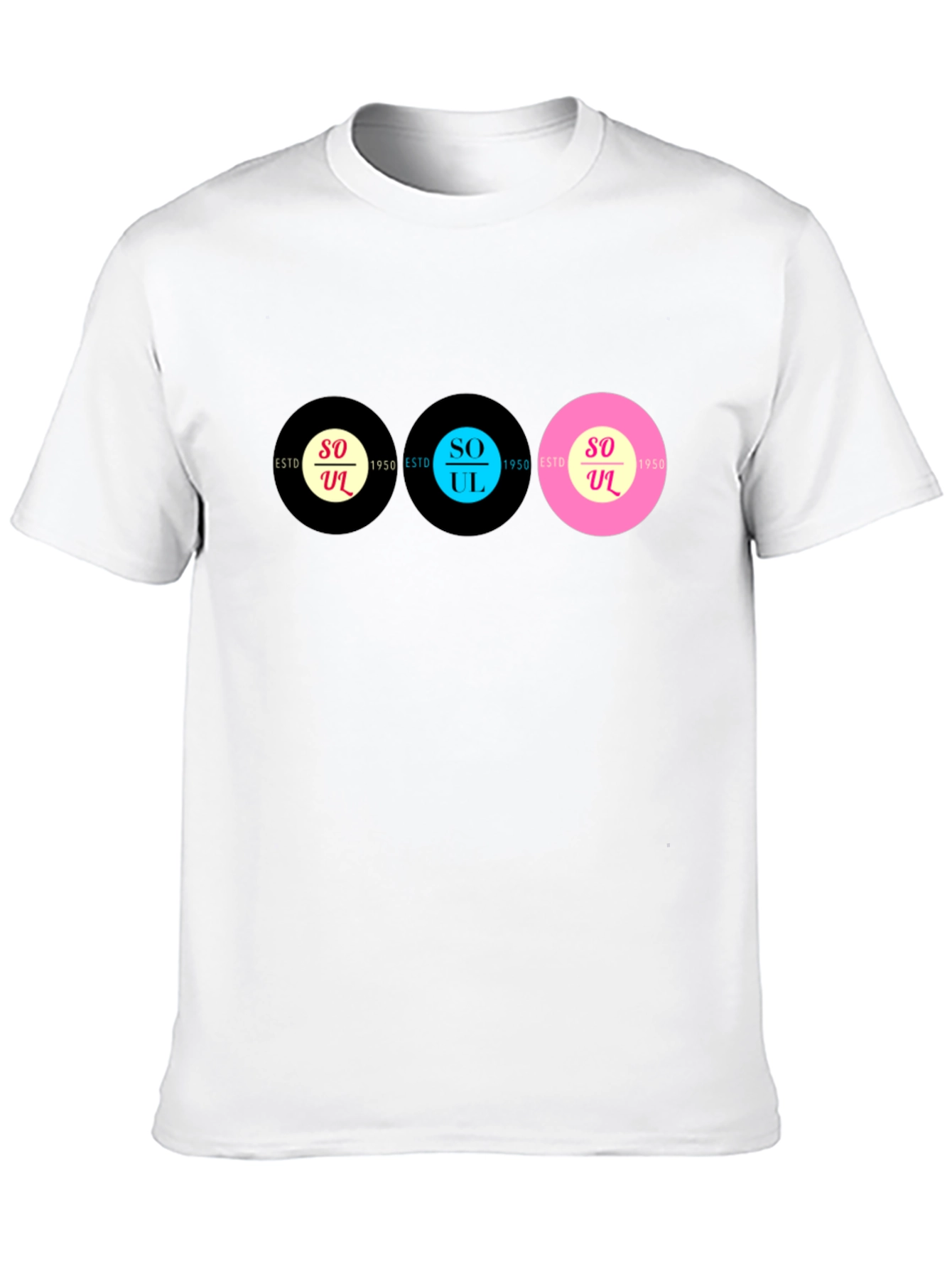 Soul ESTD 1950 Graphic Tee - Retro Music T-Shirt