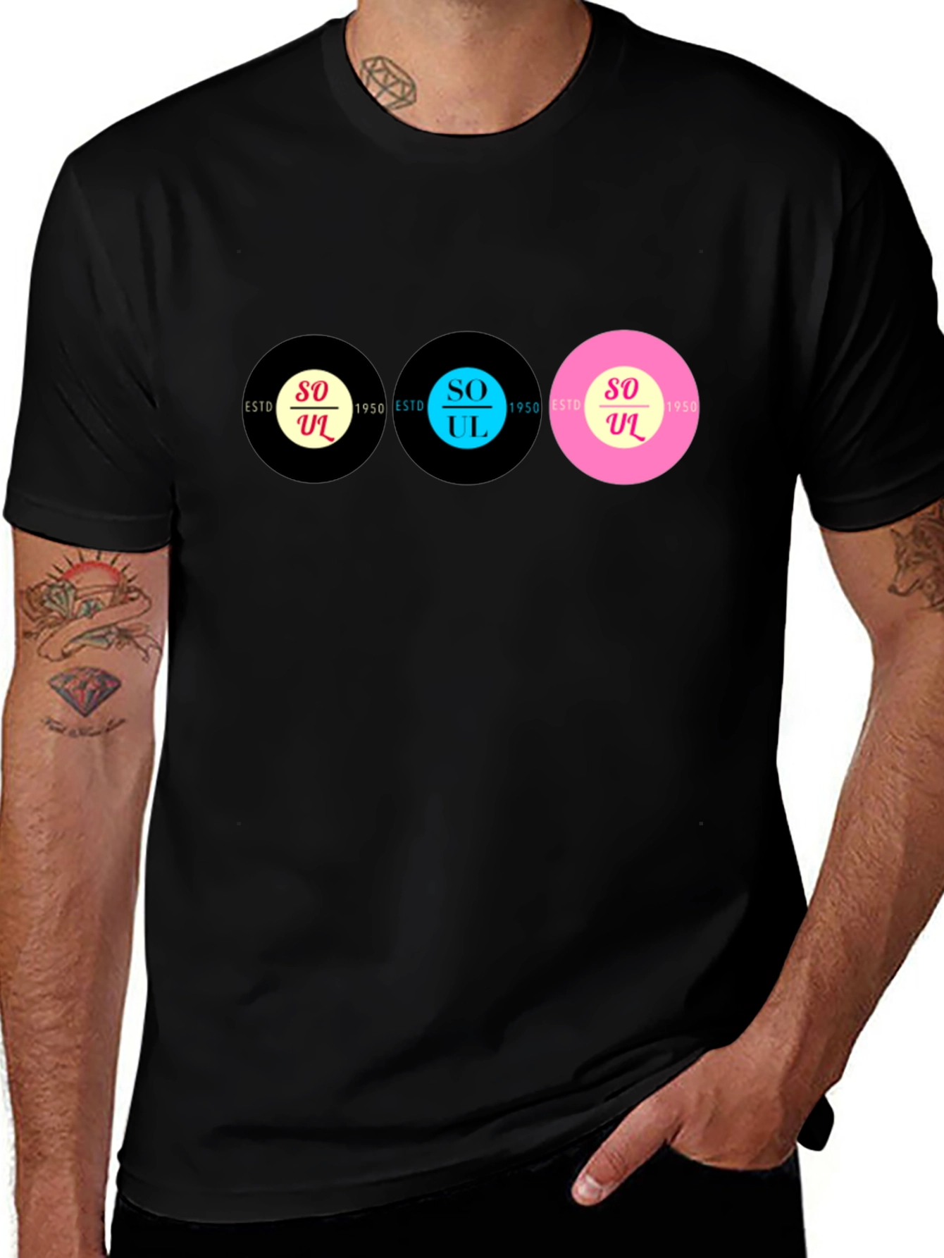 Soul ESTD 1950 Graphic Tee - Retro Music T-Shirt