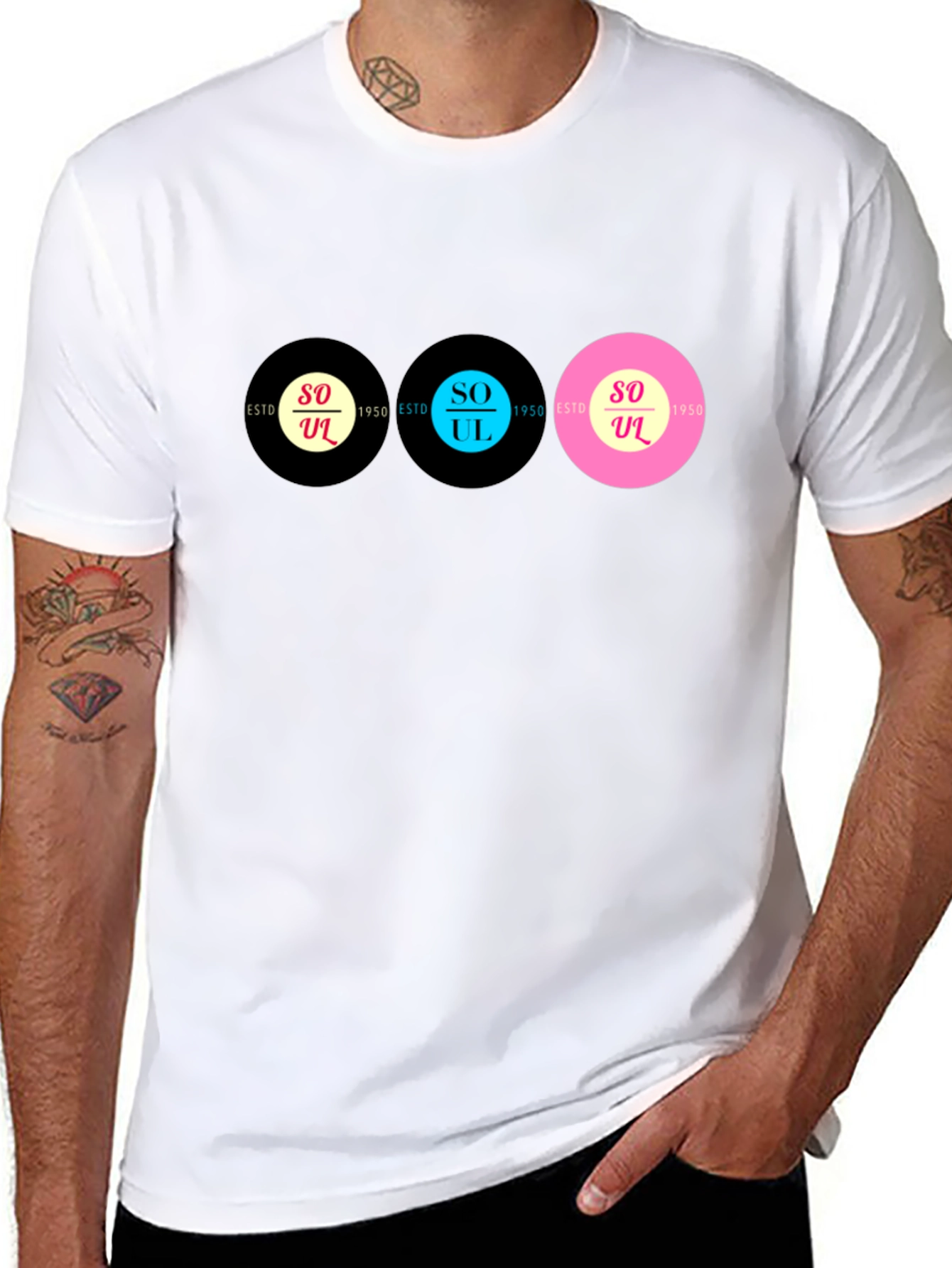 Soul ESTD 1950 Graphic Tee - Retro Music T-Shirt