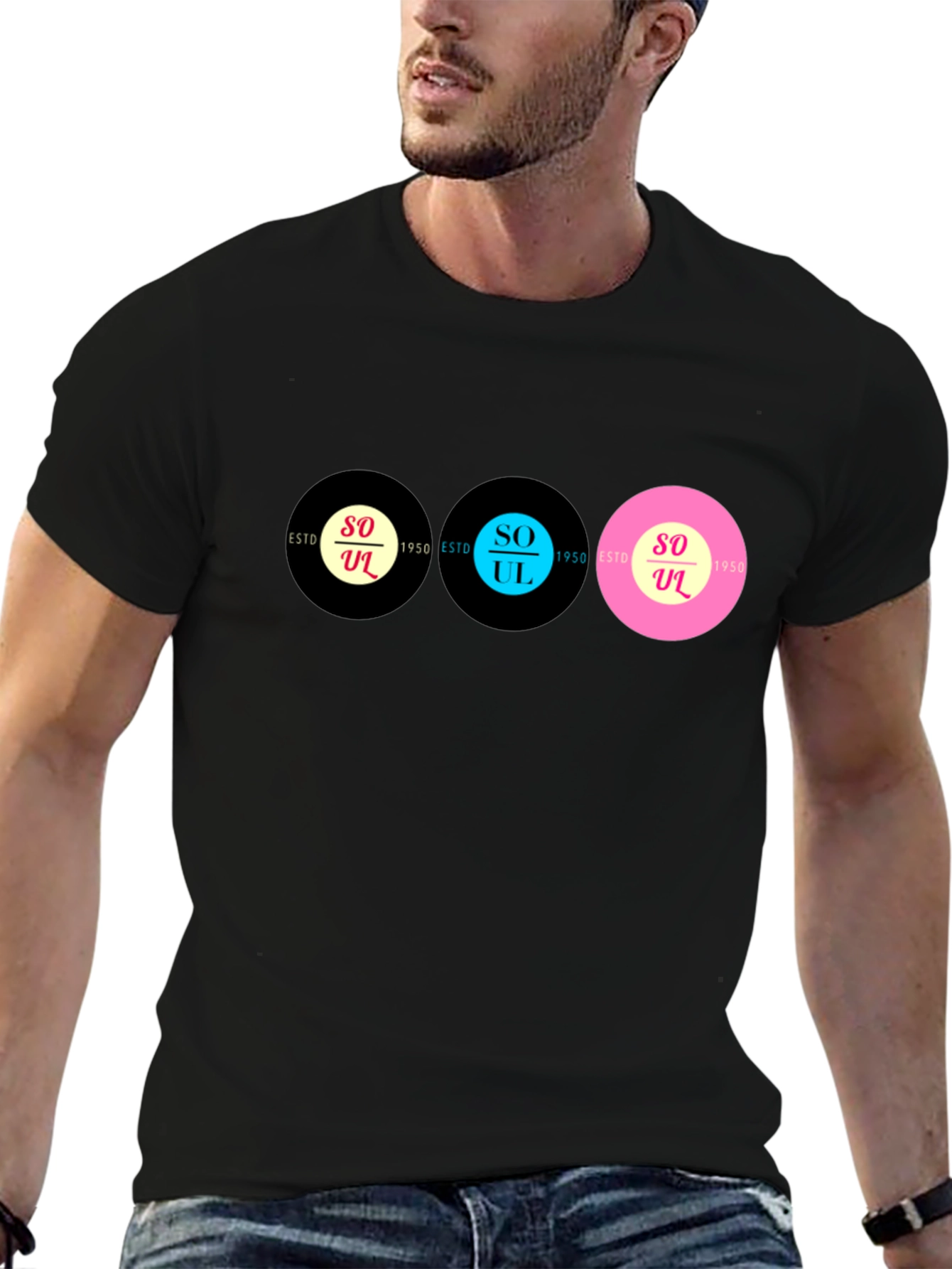 Soul ESTD 1950 Graphic Tee - Retro Music T-Shirt