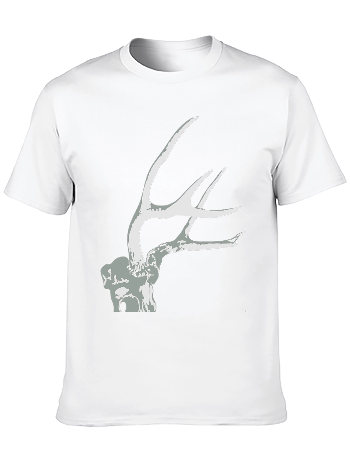 Antler Graphic Tee - Black Unisex T-Shirt