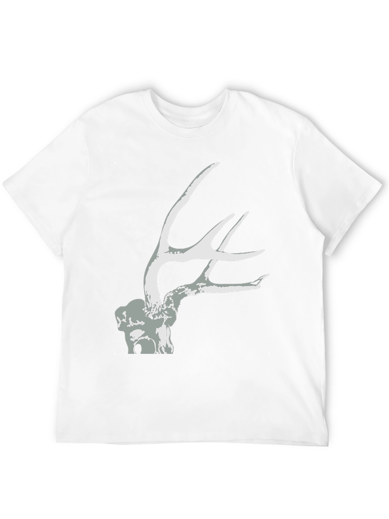 Antler Graphic Tee - Black Unisex T-Shirt